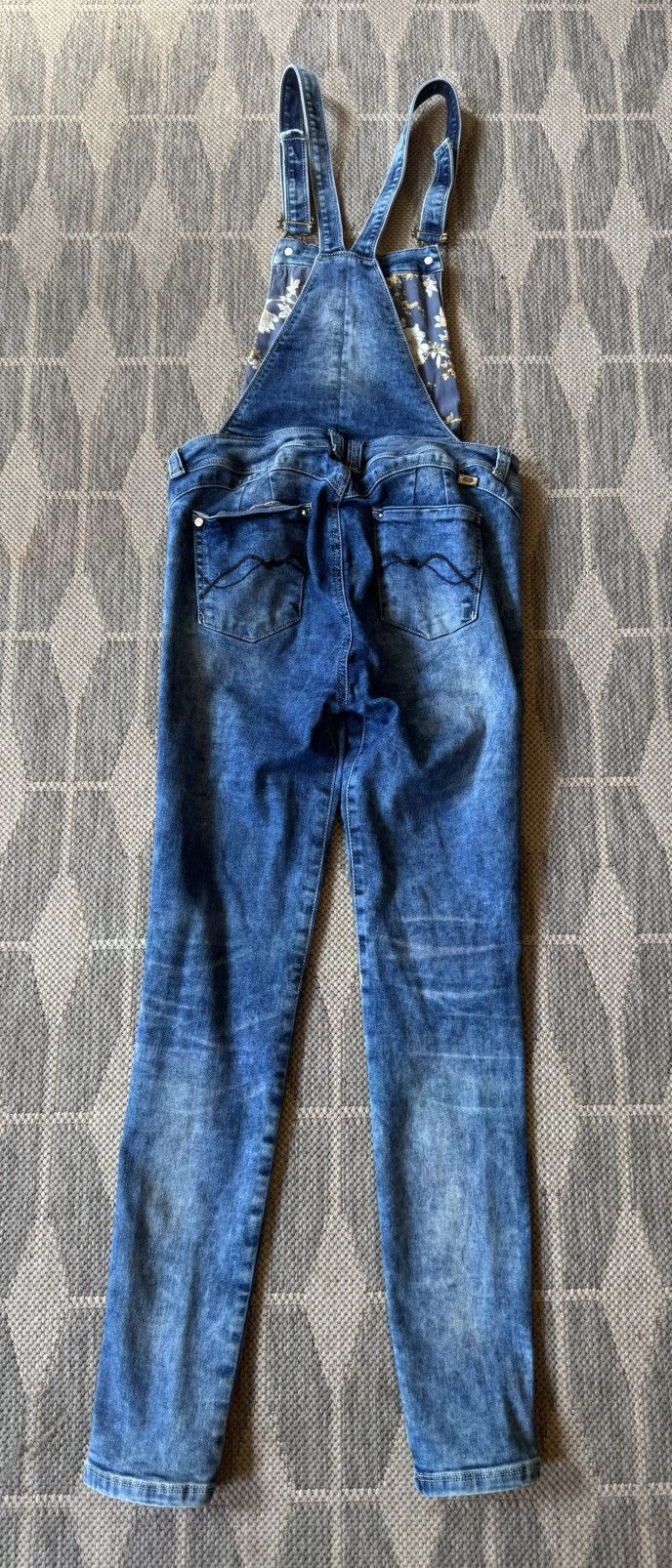 Kenzo Retro Kenzo Jeans Stretch Denim Overalls, Size XS Size 26" / US 2 / IT 38 - 3 Thumbnail