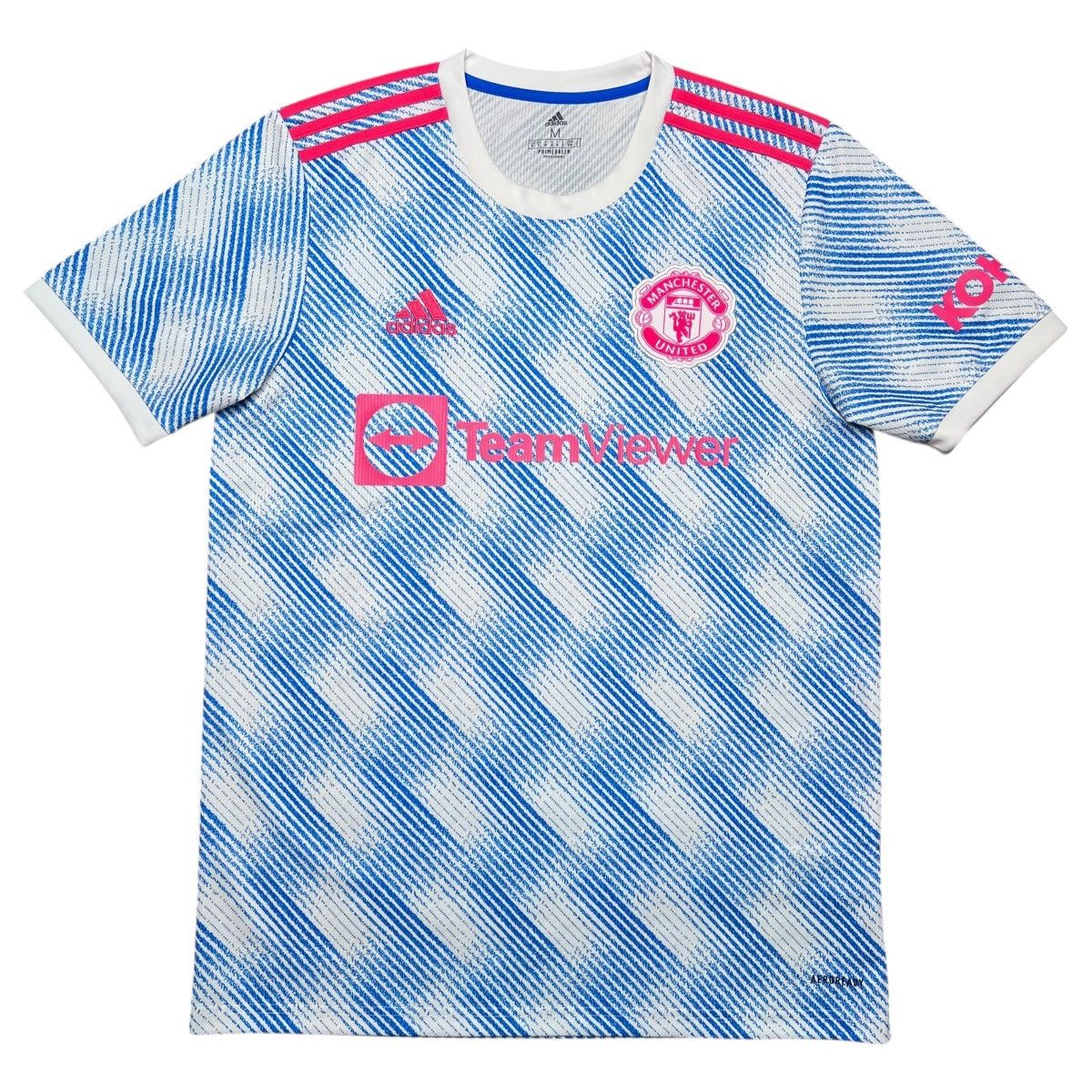 Adidas 2021-2022 Adidas Manchester United Away Soccer Jersey Size US M / EU 48-50 / 2 - 1 Thumbnail