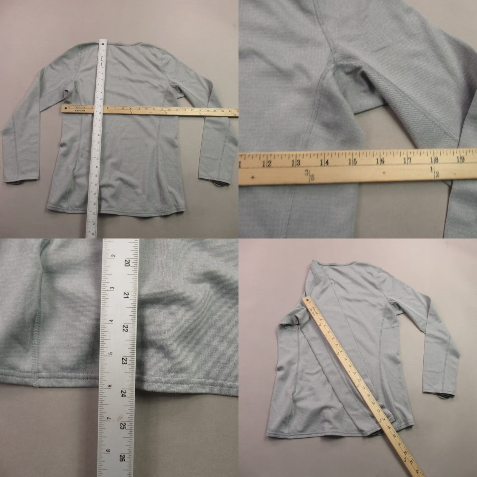 Patagonia Patagonia Shirt XS Gray Long Sleeve Crew Neck Lightweight Pullover Womens Size XS / US 0-2 / IT 36-38 - 8 Thumbnail
