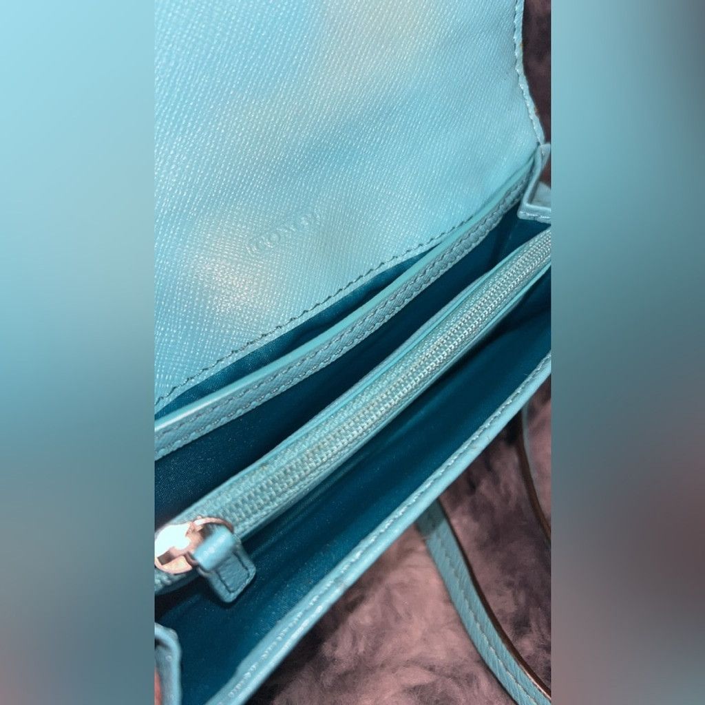 Coach COACH Crossbody Robin’s Egg Blue Purse Wallet Size ONE SIZE - 6 Thumbnail