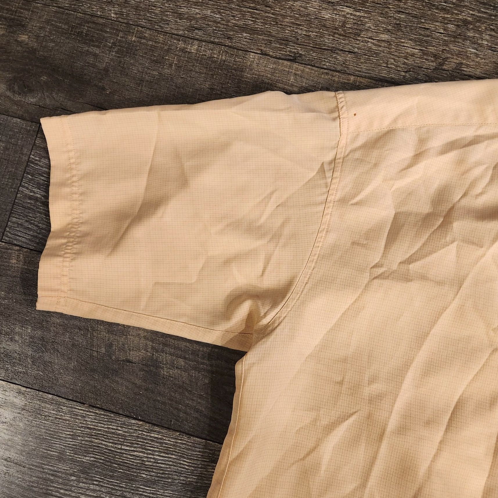 Vintage Columbia Fishing Shirt Mens XL Button Up Short Sleeve UV Yellow Camp Hiking Shirt Size US XL / EU 56 / 4 - 5 Thumbnail