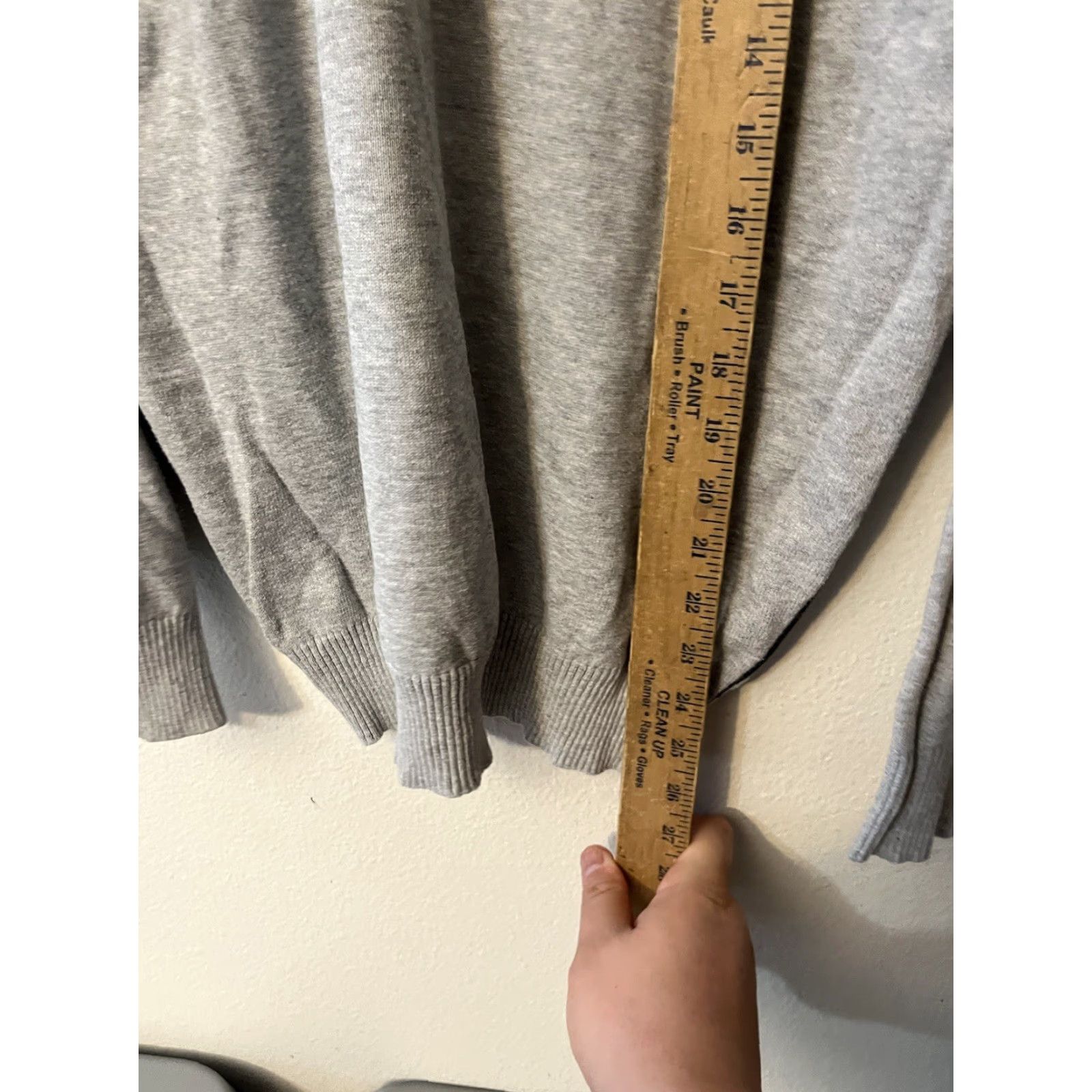 O'Neill VINTAGE O'Neill Sweater Mens Small Knit V-Neck Striped Gray Cable-Knit Pullover Long Sleeve Retro Size US M / EU 48-50 / 2 - 4 Thumbnail