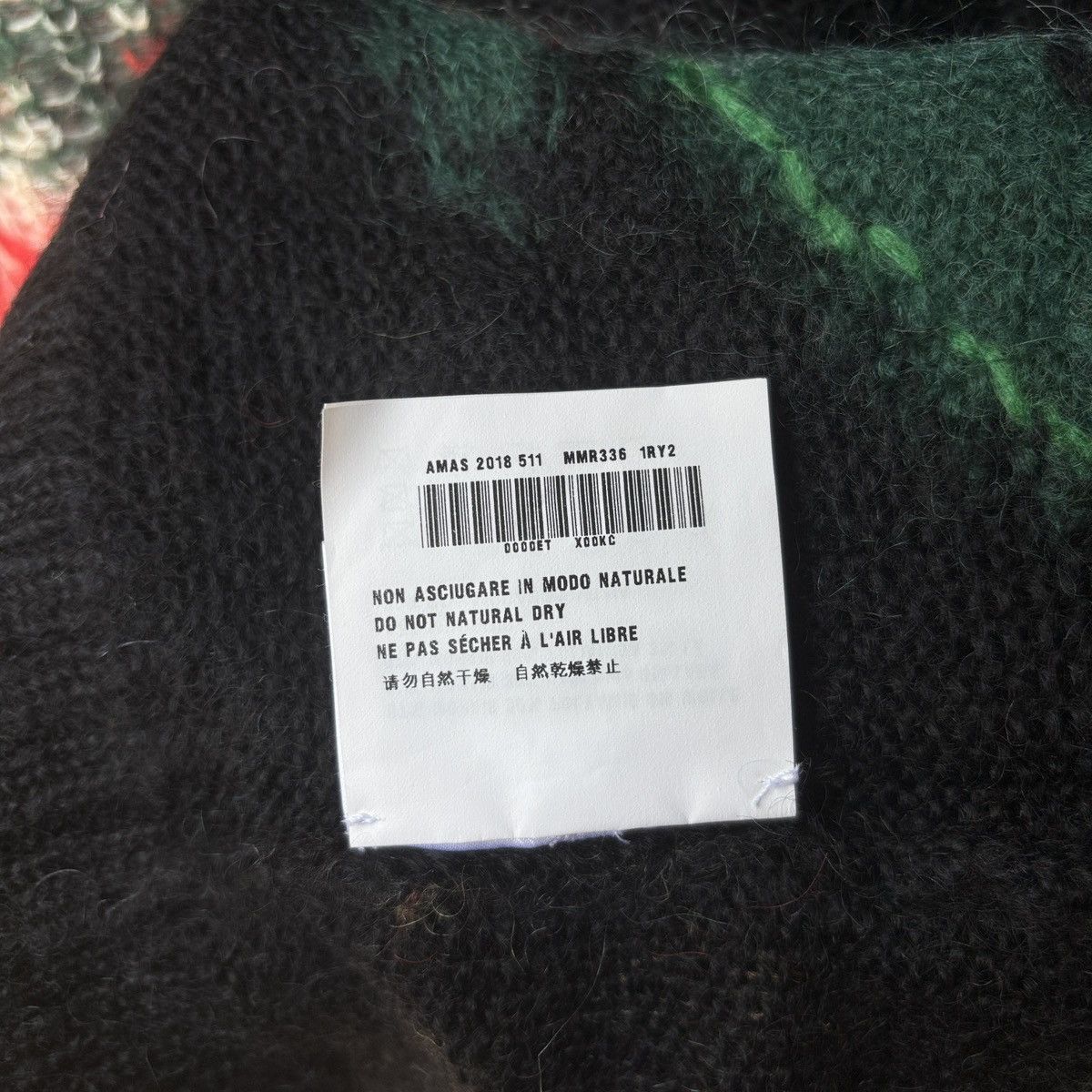 Miu Miu Miu Miu Roses Intarsia Mohair Sweater Size ONE SIZE - 22 Thumbnail