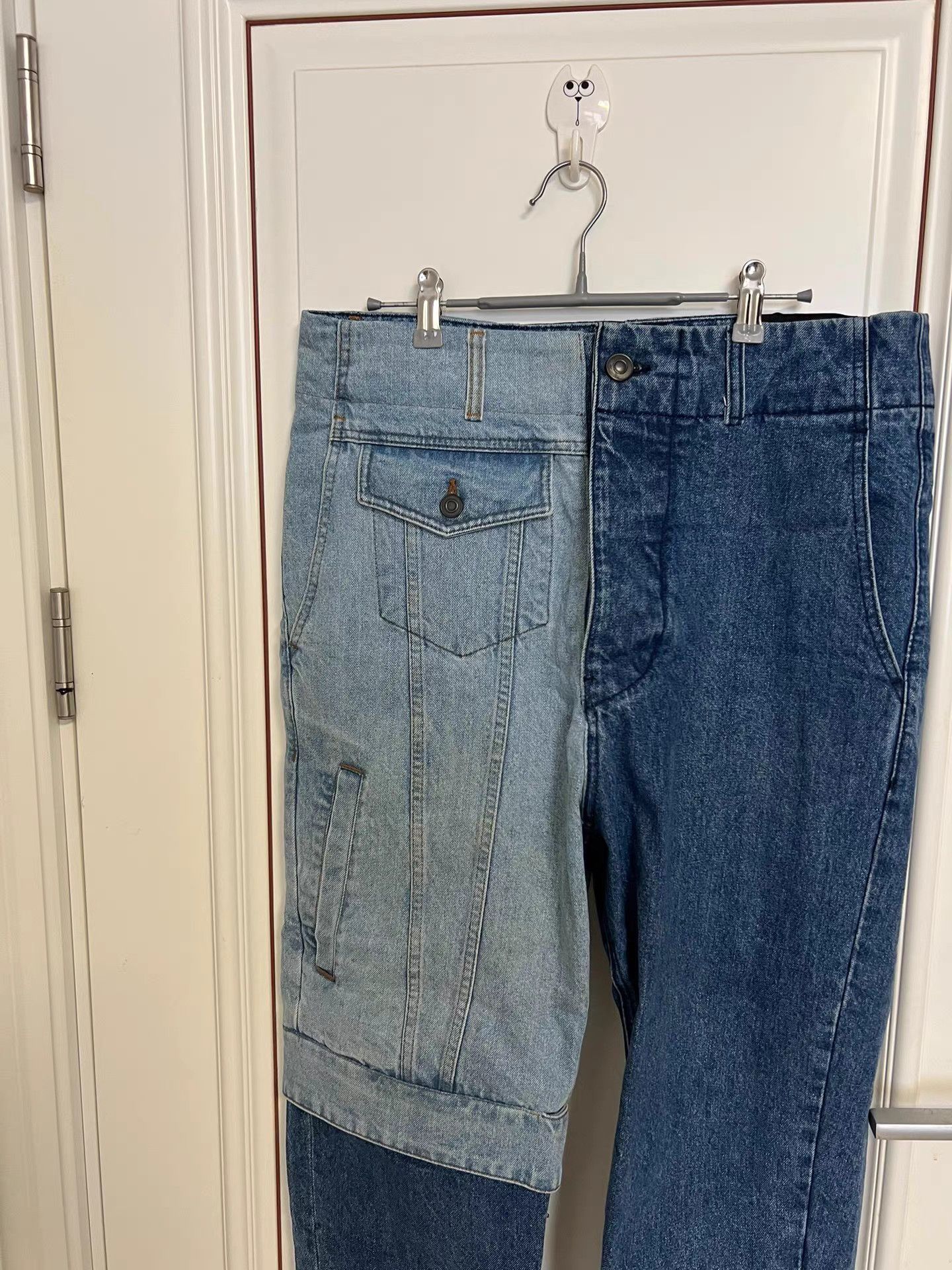System System Paneled Two-In-One Jeans K9 Size US 34 / EU 50 - 2 Thumbnail