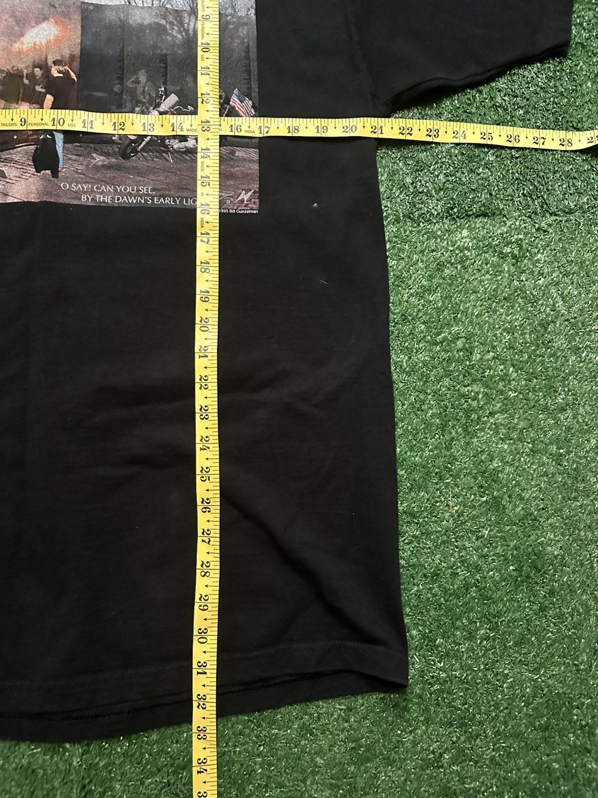 Fruit Of The Loom Vintage 1995 Bill Gunzelman Vietnam War Memorial Shirt Size US L / EU 52-54 / 3 - 7 Thumbnail