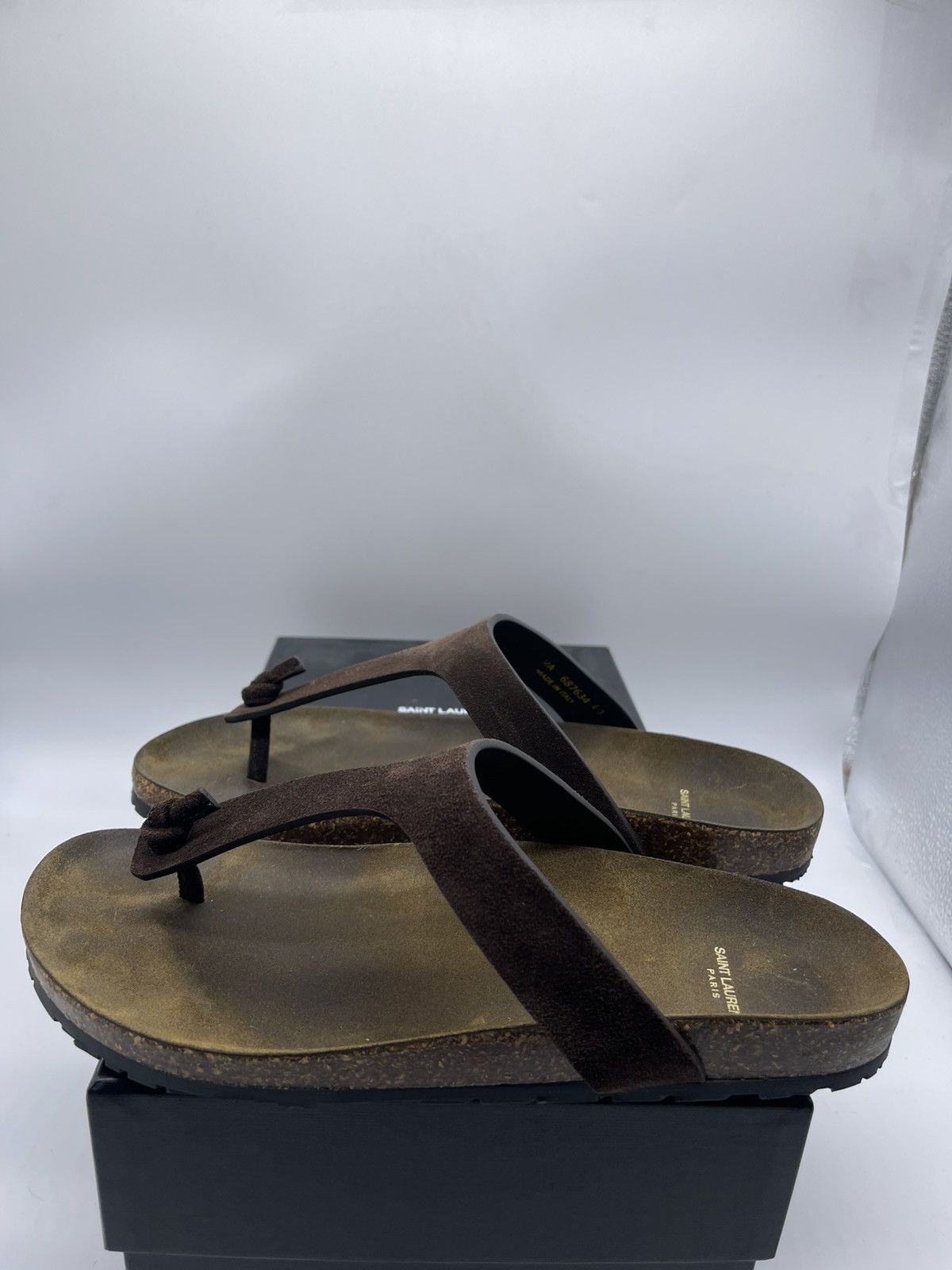 Saint Laurent fabric inf sun Sandlas size eu 43