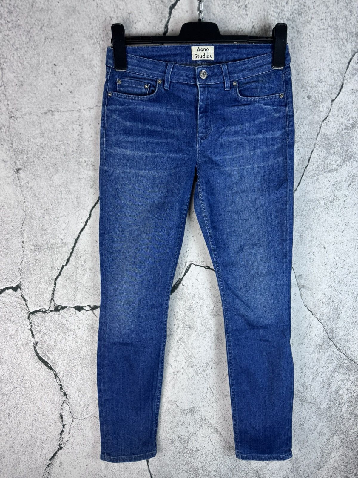 Acne Studios Acne Studios Skin 5 Ocean Blue Denim Pants Jeans Size 28" / US 6 / IT 42 - 1 Thumbnail