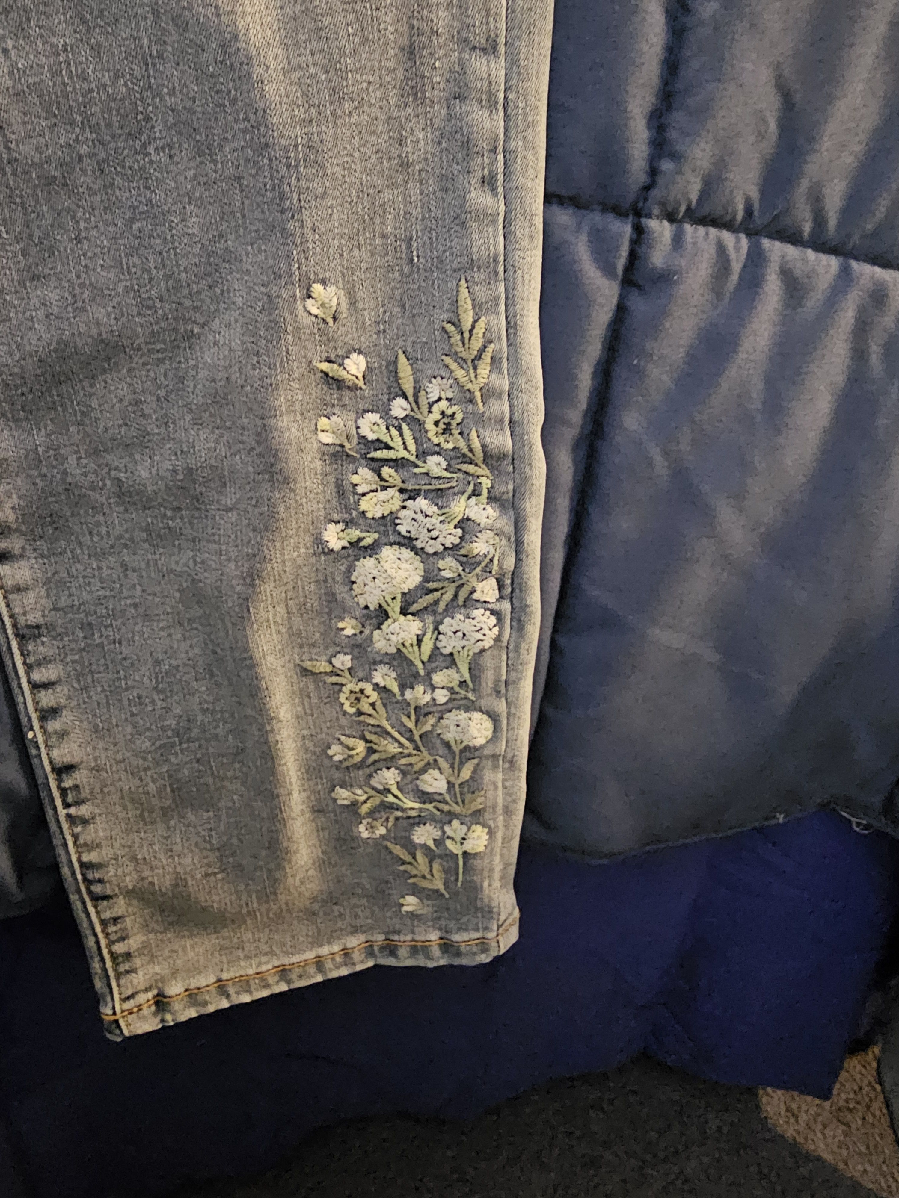 Style & Co Style&Co Women's jeans denim blue straight leg size 8 Size 30" / US 8 / IT 44 - 4 Thumbnail