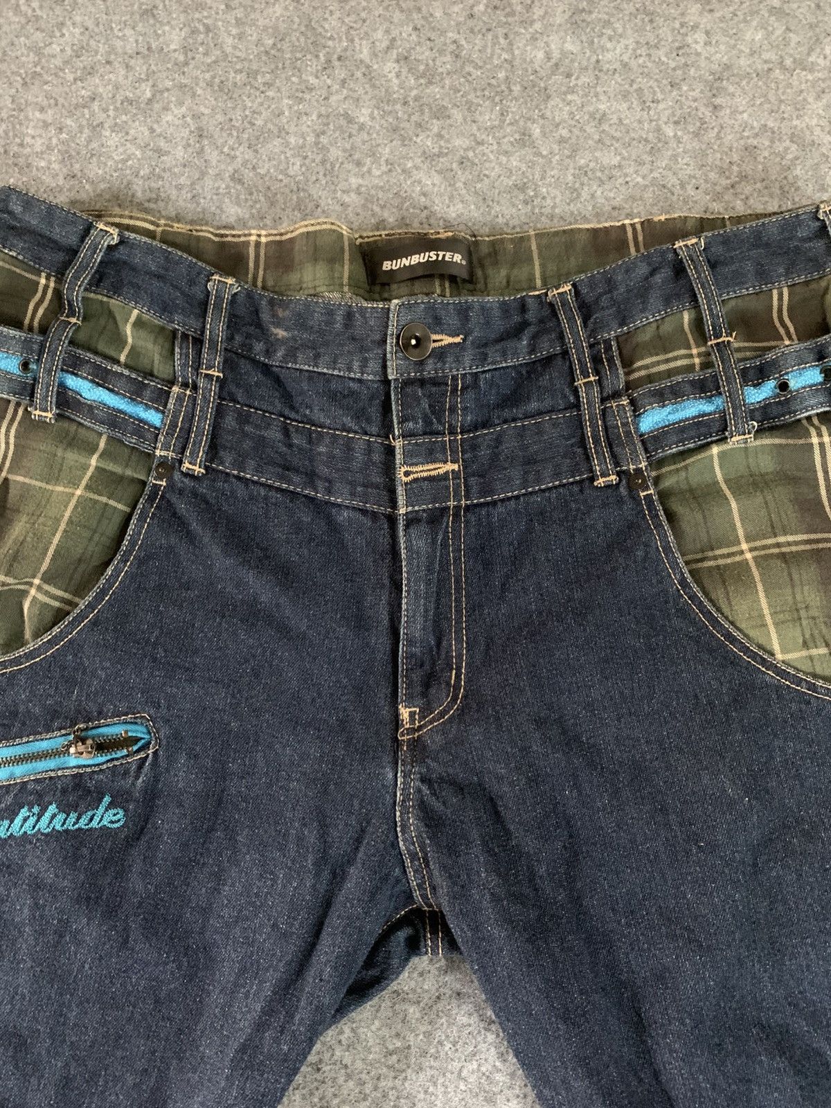 Japanese Brand Vintage Bunbuster Denim Size US 36 / EU 52 - 8 Thumbnail