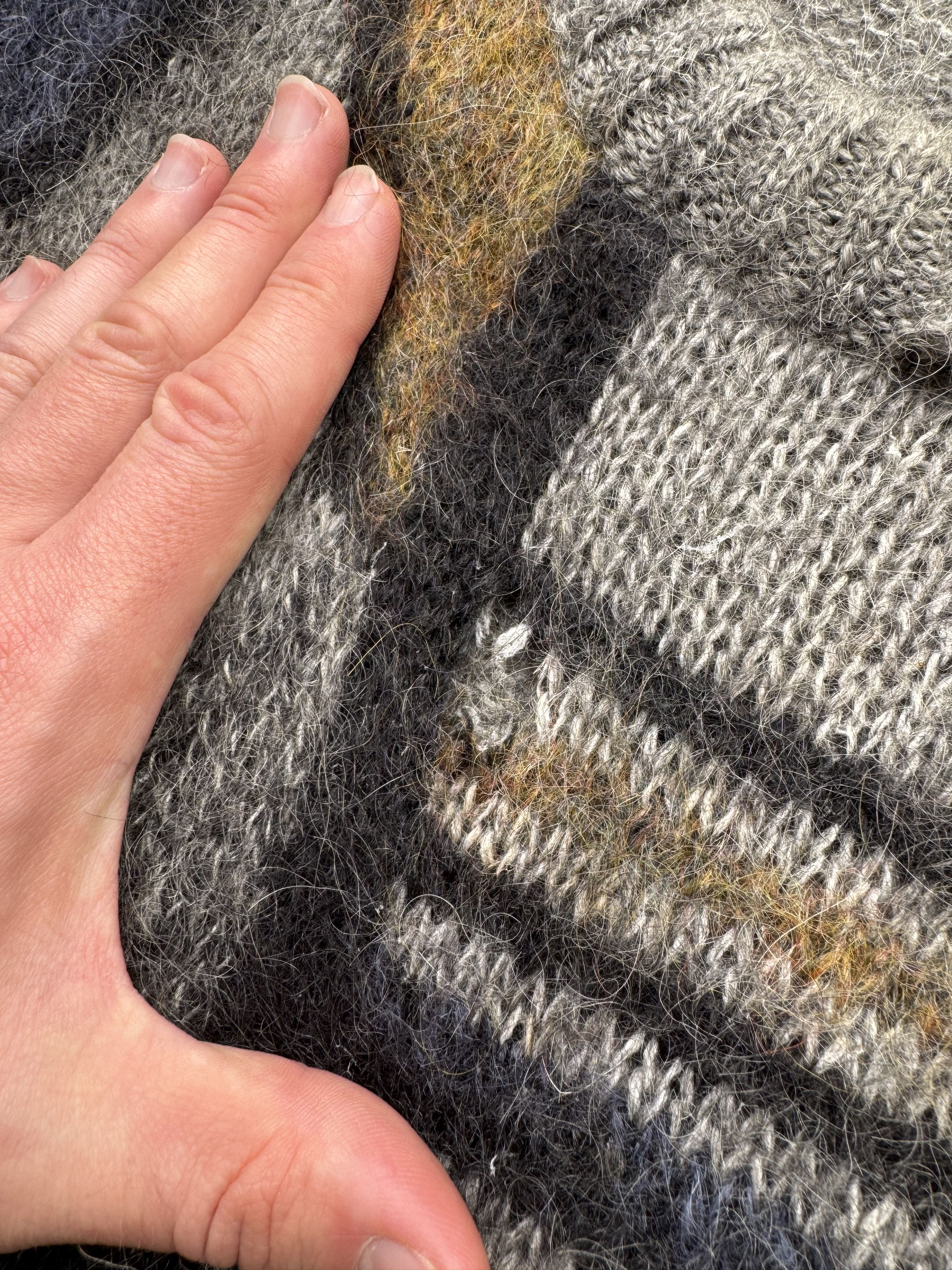 Vintage Casablanca Vintage Mohair Distressed Sweater Size US XL / EU 56 / 4 - 6 Thumbnail