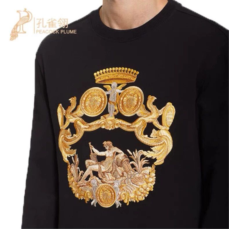 Versace Versace Baroque sweatshirt Size US XL / EU 56 / 4 - 1 Thumbnail