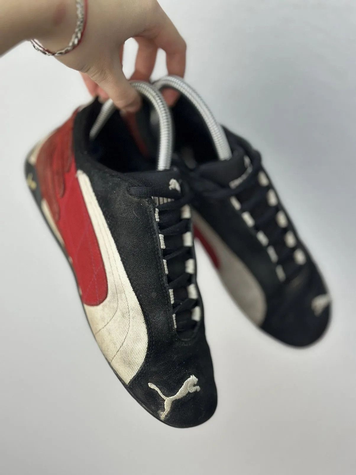 Puma Vintage Puma Speed Black Kanye West Hype Streetwear Asics Size US 8 / IT 38 - 10 Thumbnail