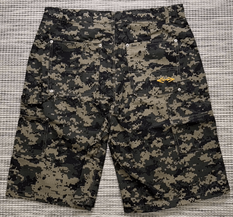 HMDD HMDD D-Day Digital Camo Shorts Size US 36 / EU 52 - 2 Thumbnail