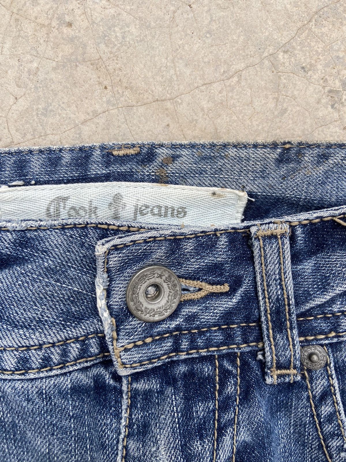 Cook Jeans Cook jeans Distressed denim undercover design reconstructed Size US 29 - 7 Thumbnail