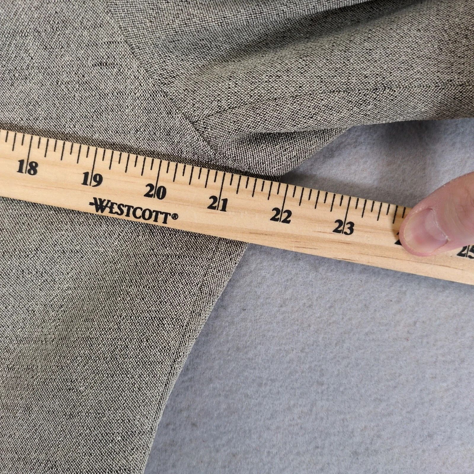 Other Vintage Le Suit Blazer Women's 14 Beige Tweed Y2K Career Size XL / US 12-14 / IT 48-50 - 5 Thumbnail