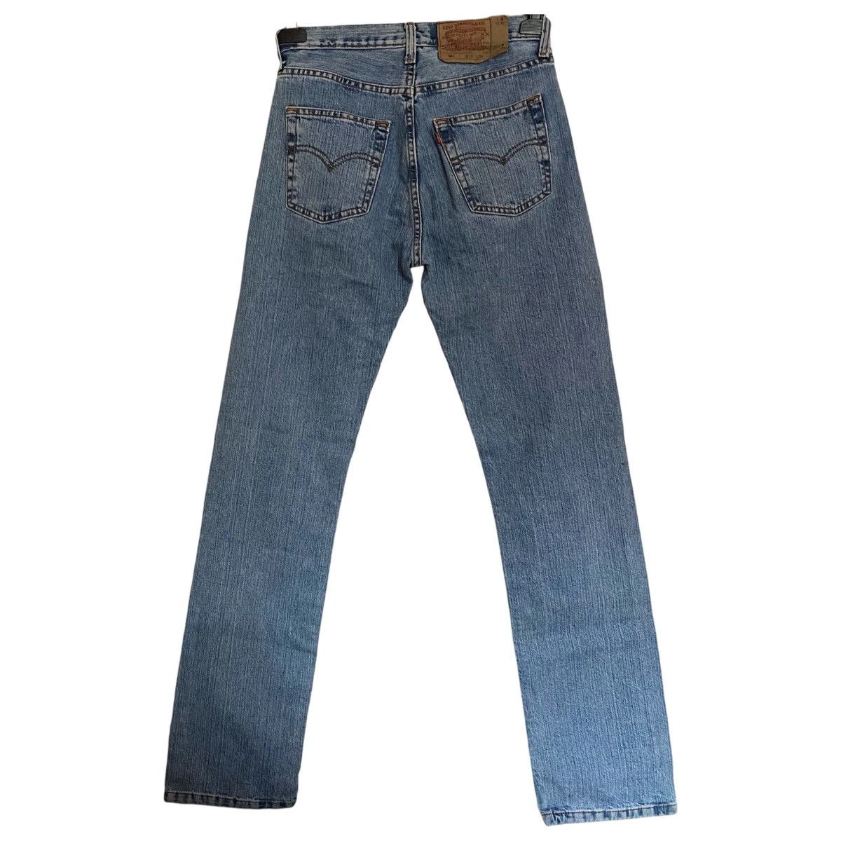 Levi's Levi’s 501 Washed Denim Jeans MADE IN USA Size US 28 / EU 44 - 2 Thumbnail