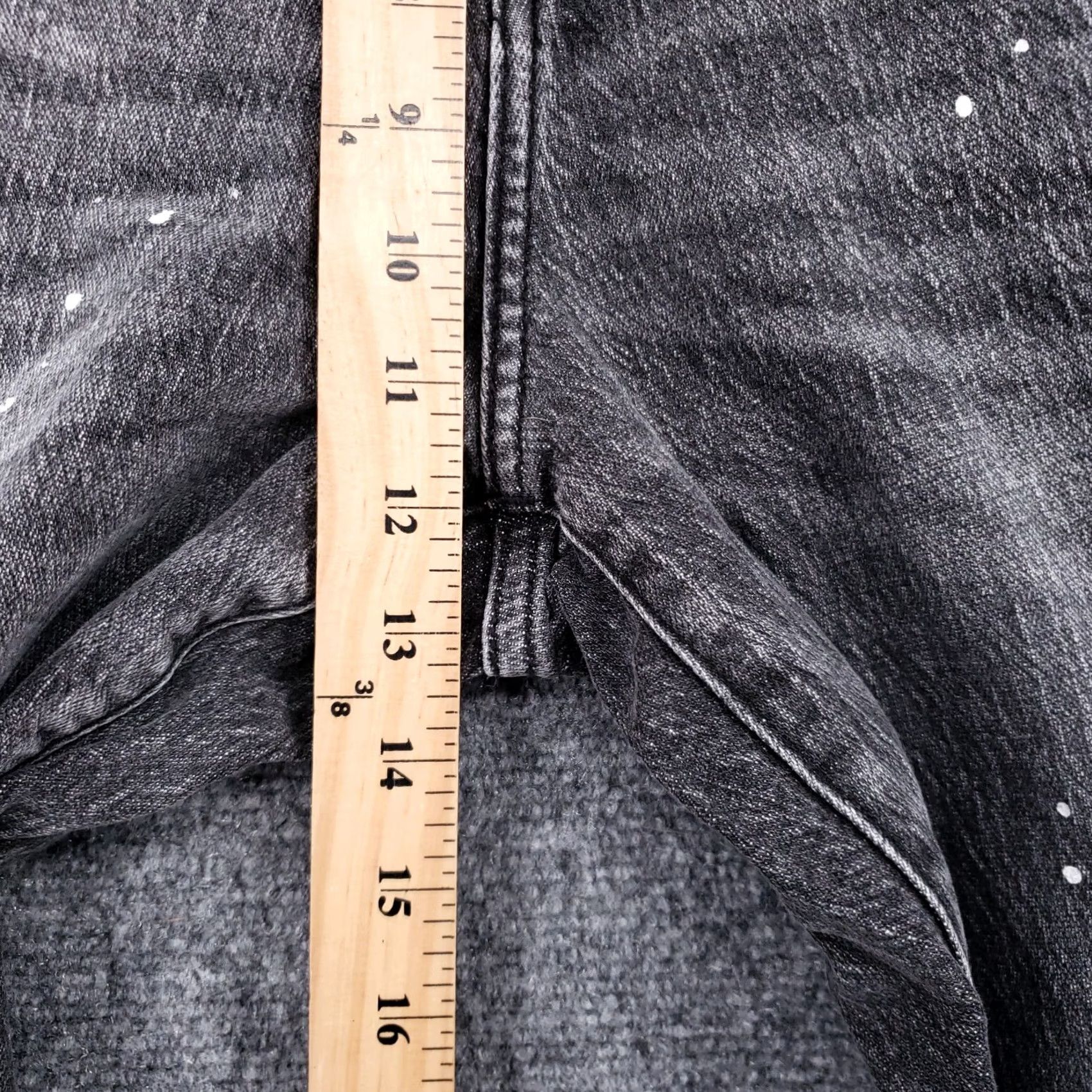 Pacsun Pacsun Jeans Womens 36 Gray Slim Boot High Rise Stretch Distressed Zip Fly Denim Denim Jeans Slim Bootcut Gray PacSun Women 36 Regular Size Size 25" / US 0 / IT 36 - 6 Thumbnail
