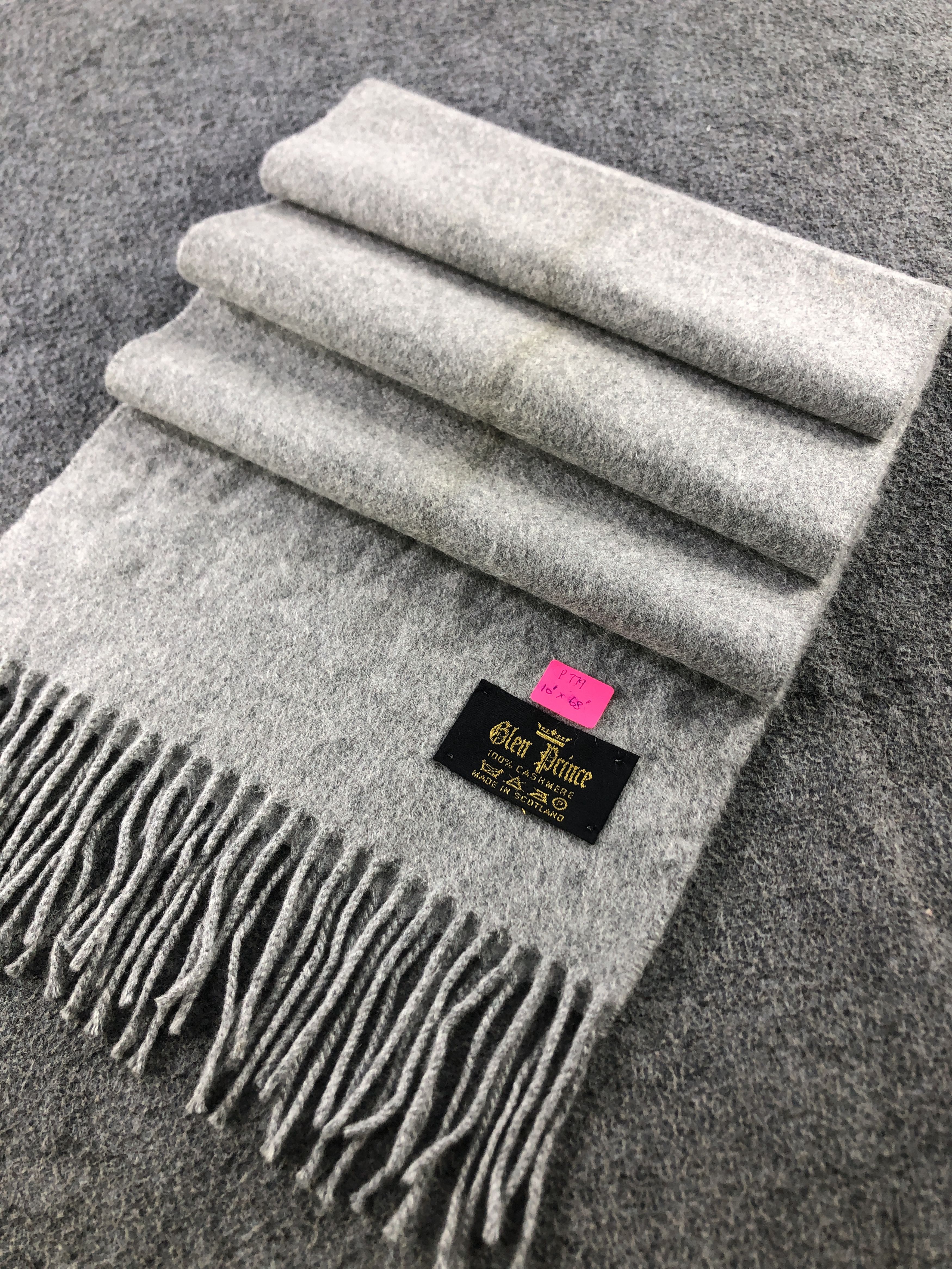 Vintage Glen Prince Plain Scarf / Muffler / Neckwear P779 Size ONE SIZE - 3 Thumbnail
