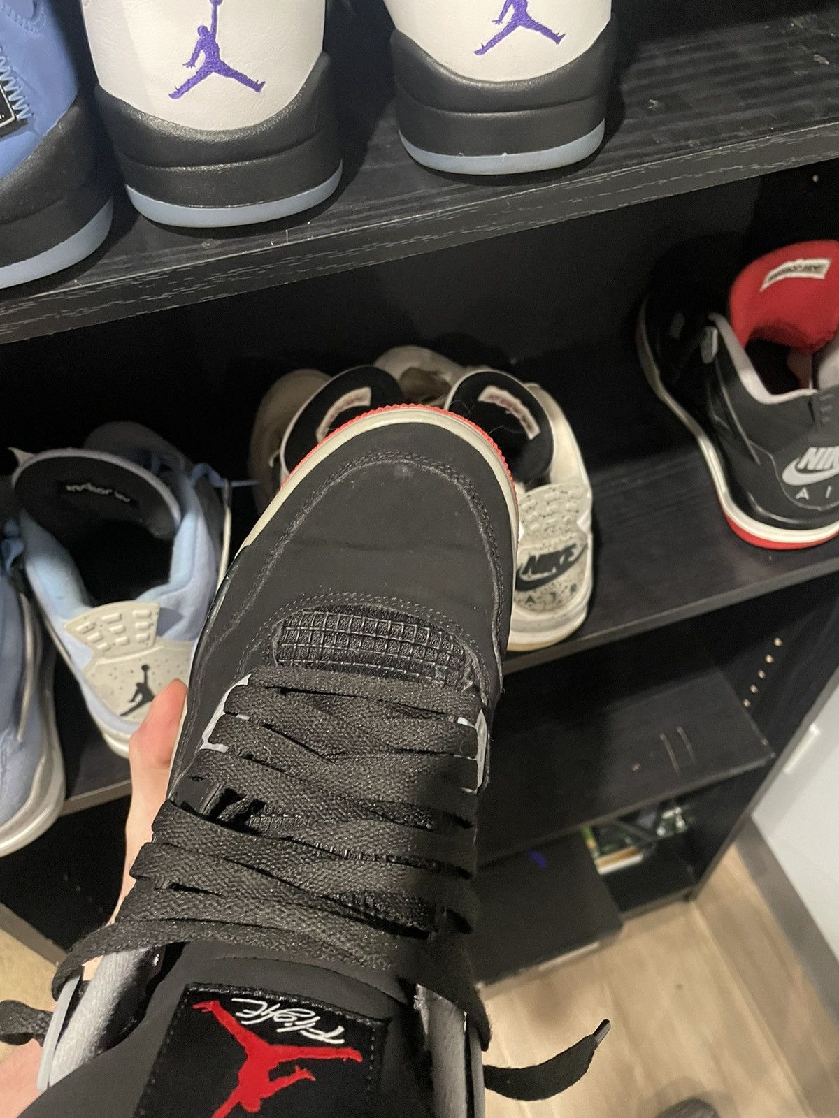 Jordan Brand Jordan 4 bred size 9 with box Size US 9 / EU 42 - 3 Thumbnail