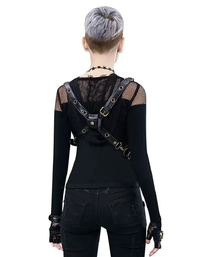 Other Drop Leg Bag Steampunk Retro Rock Punk Waist Belt Size ONE SIZE - 4 Thumbnail