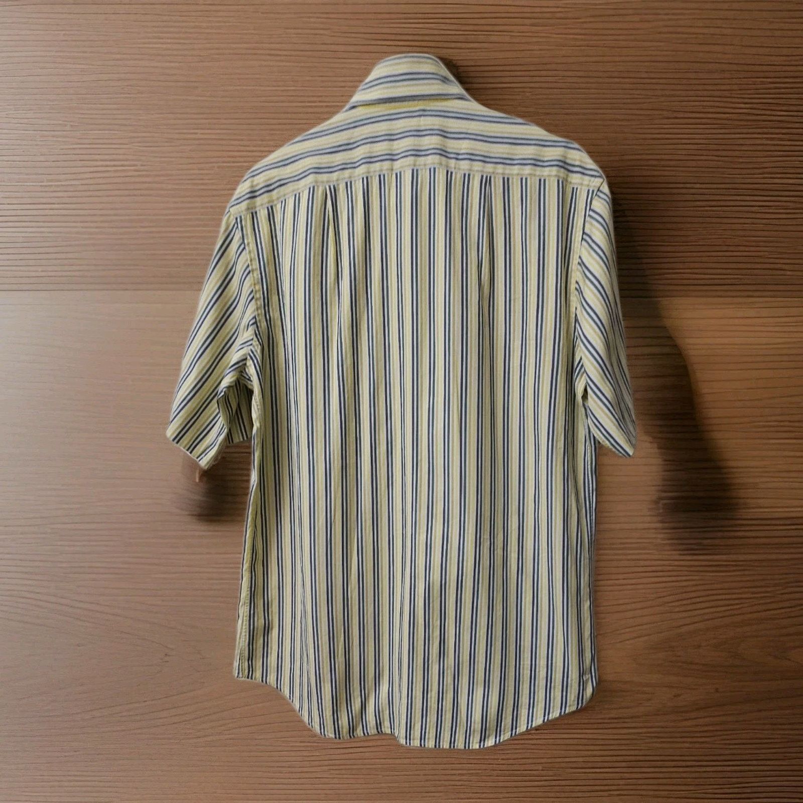 Paul Smith PAUL SMITH Mens Shirt Striped Short Sleeve Cotton Italy 16.5 Size US M / EU 48-50 / 2 - 3 Thumbnail