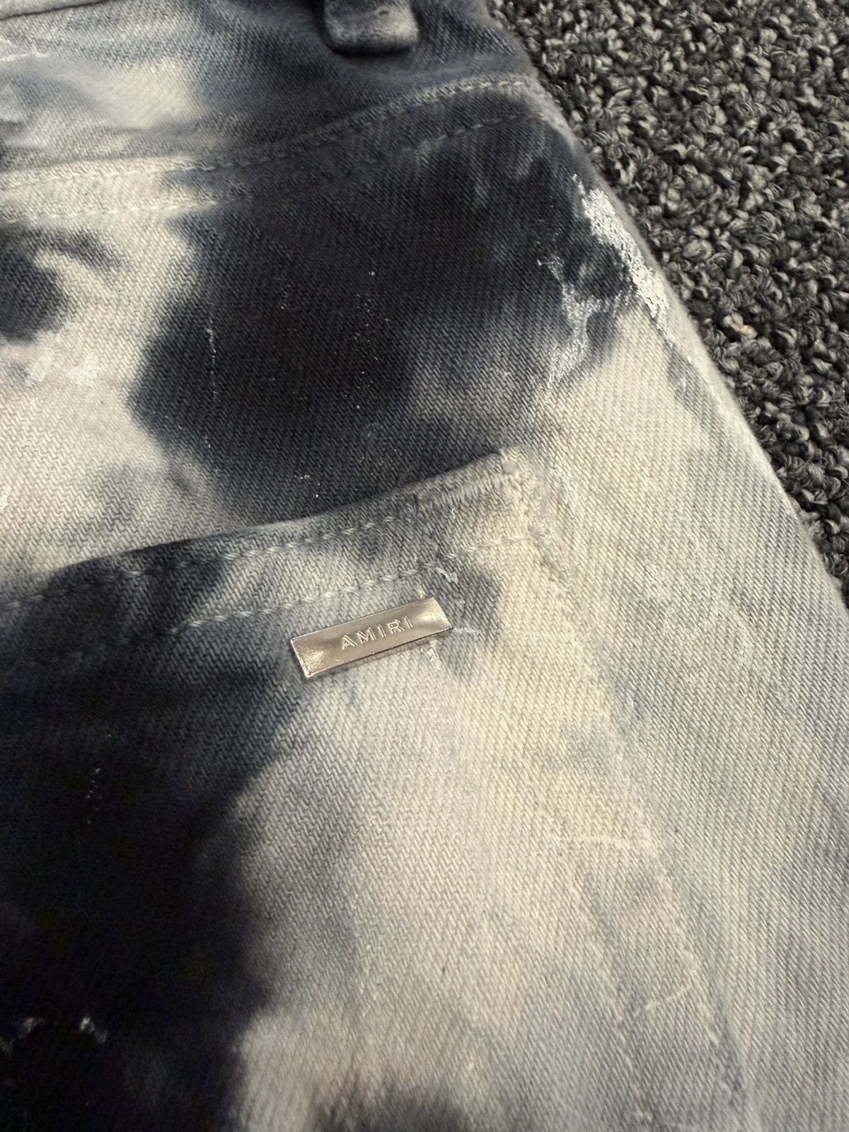 Amiri Amiri Bleached Tie-Dye Jeans Size US 34 / EU 50 - 12 Thumbnail