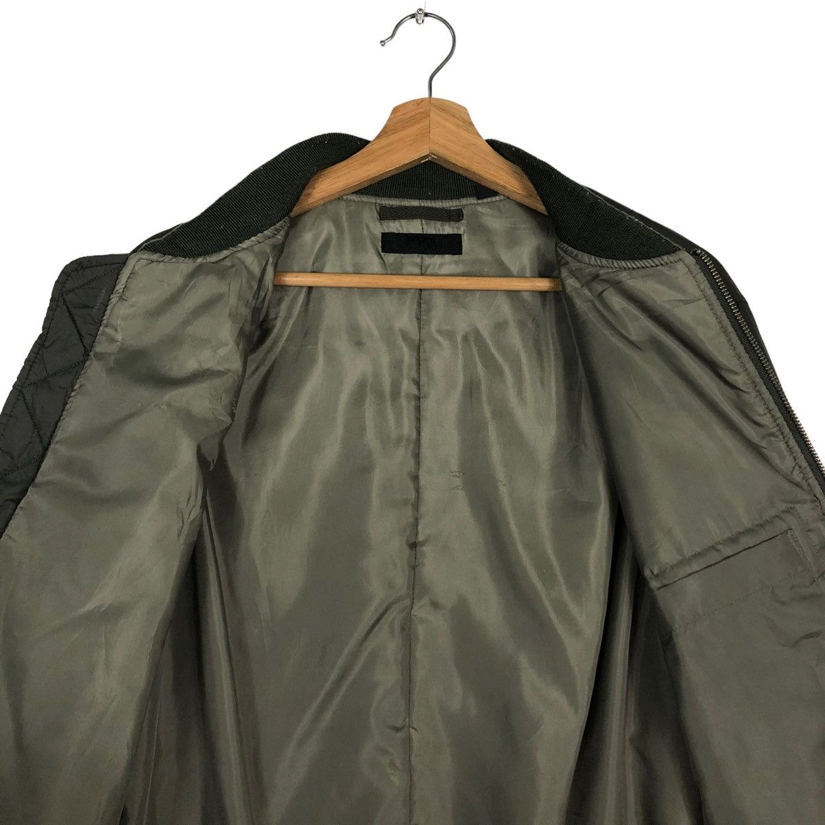 Japanese Brand 🔥VINTAGE BOMBER JACKET MILITARY DESIGN UNIQLO ISSEY MIYAKE Size US L / EU 52-54 / 3 - 14 Thumbnail
