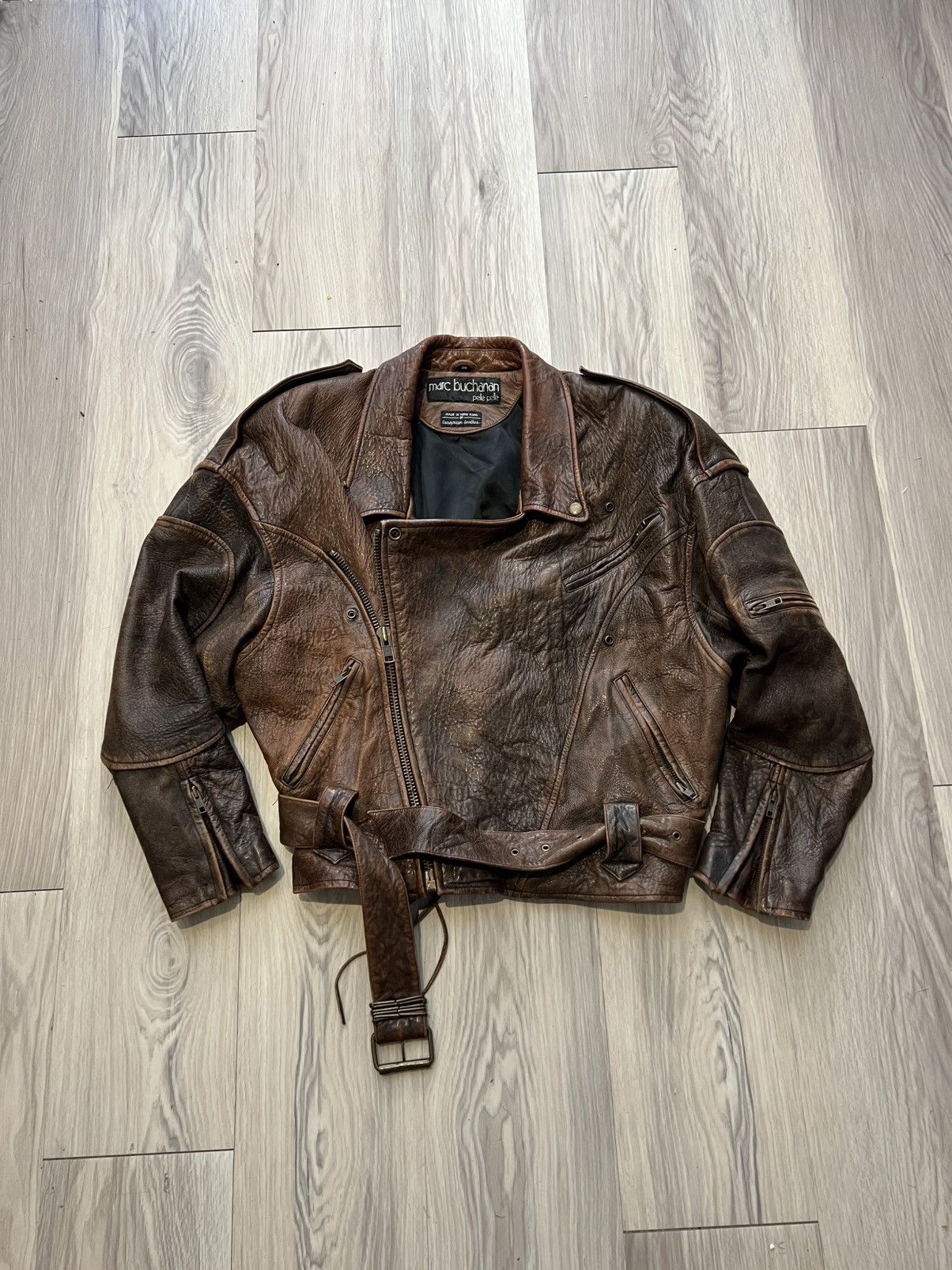 Pelle Pelle Pelle Pelle x Marc Buchanan Leather Jacket Size US M / EU 48-50 / 2 - 3 Thumbnail