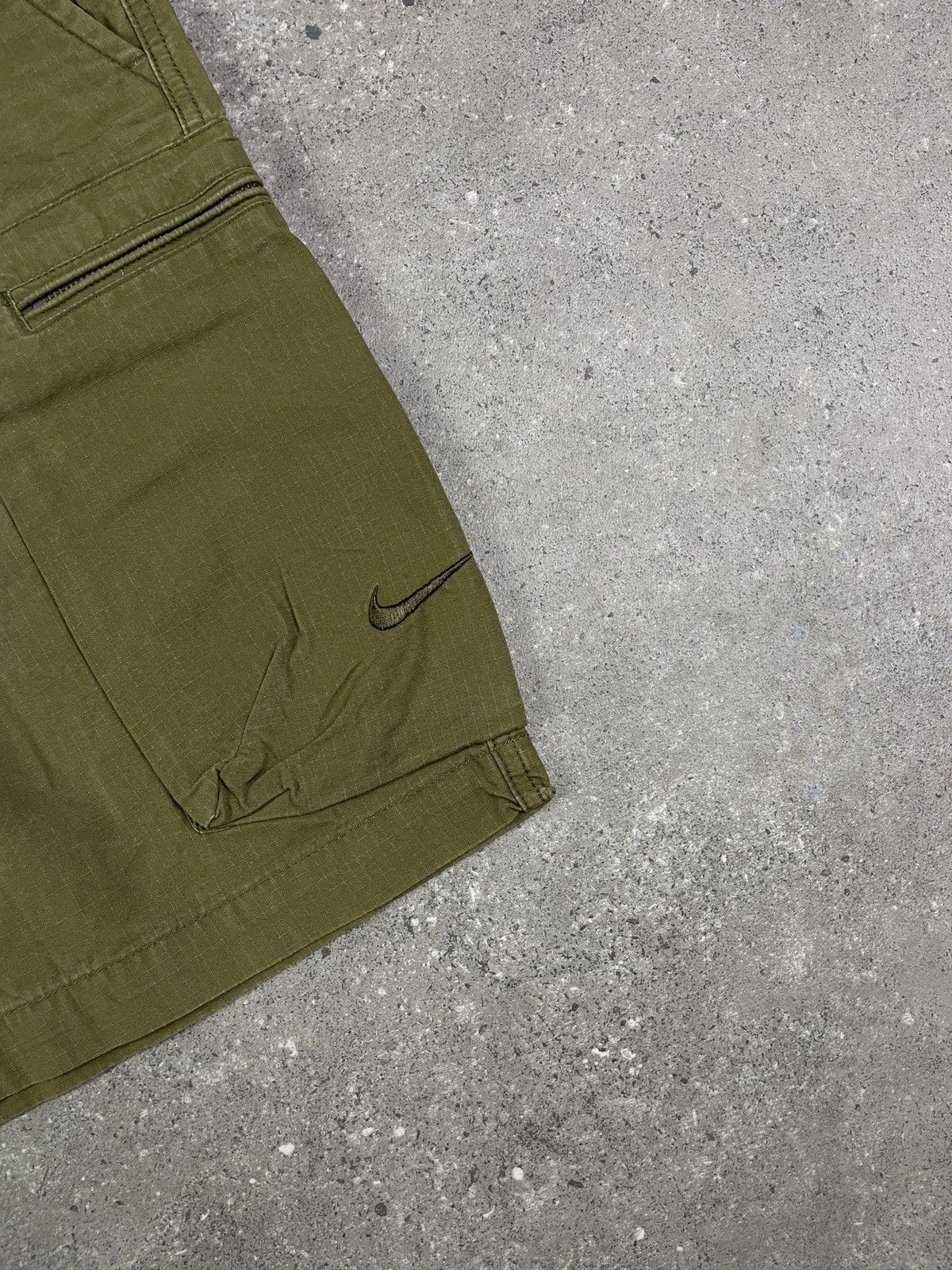 Nike × Vintage Vintage Y2K Nike Cargo Shorts Jorts Size US 32 / EU 48 - 3 Thumbnail