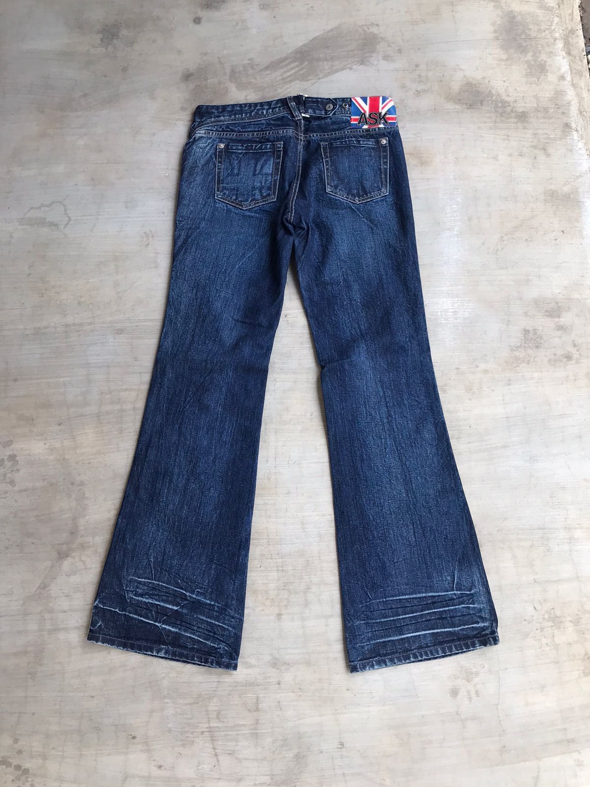 Japanese Brand × Vintage Vintage Flare Denim Pants - ASK Size US 31 - 9 Thumbnail