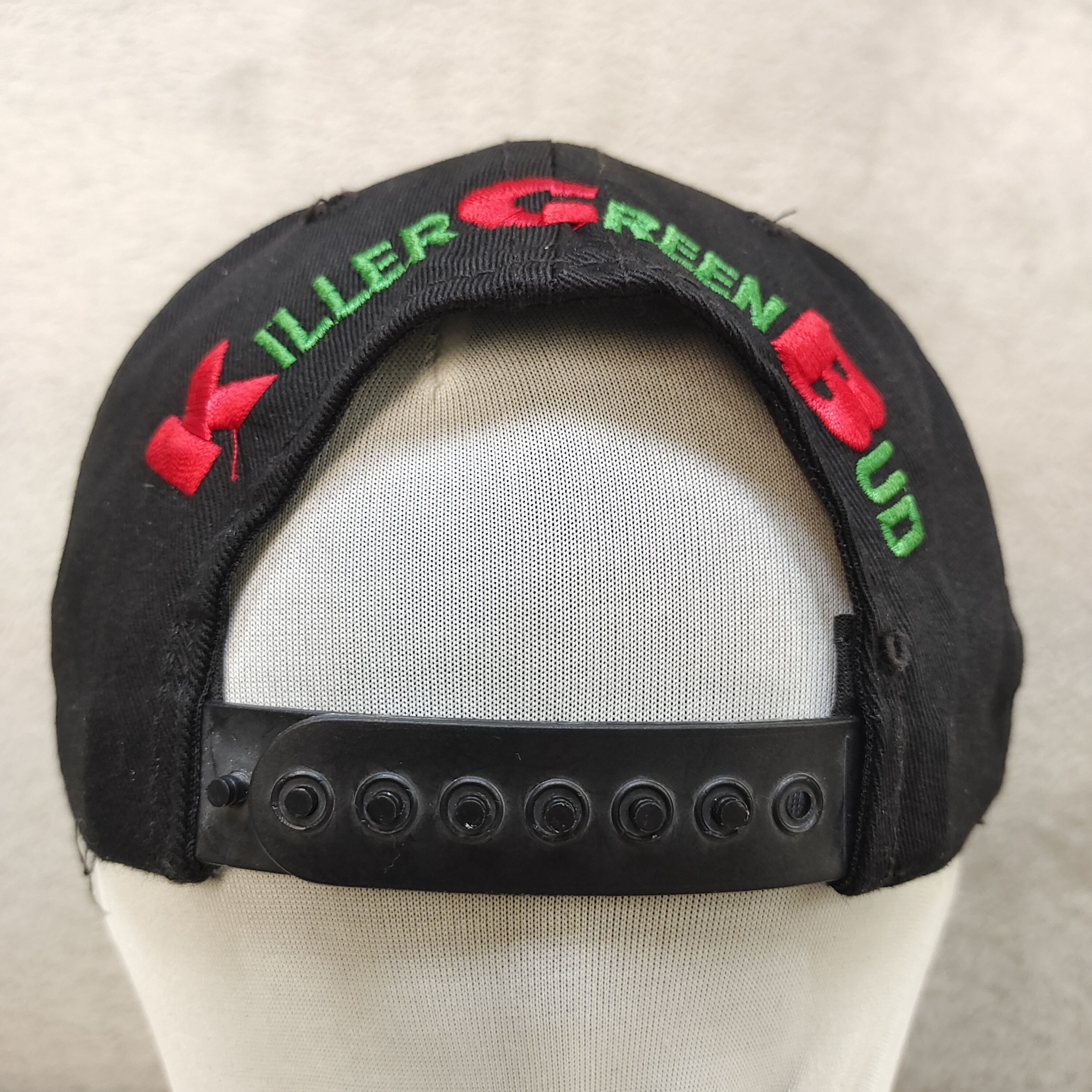 Vintage Vintage KGB "Killer Green Bud" Cap Black Rare 2000s Size ONE SIZE - 8 Thumbnail