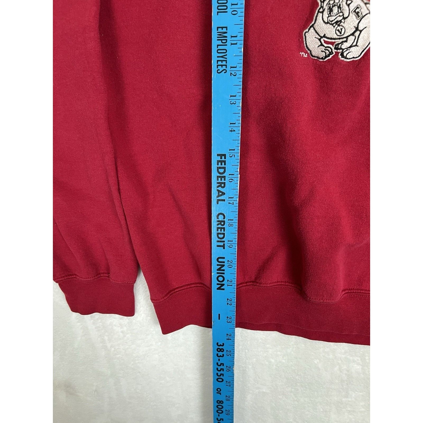 Gildan Vintage Fresno State Bulldogs Crewneck Sweatshirt Size Mediu Size US M / EU 48-50 / 2 - 3 Thumbnail