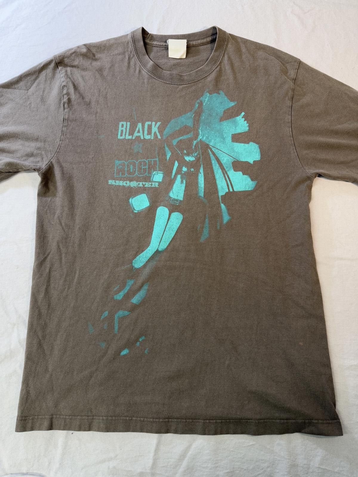 Designer Faded Black Rock Shooter T-shirt Cospa Inc Huke Tee - L Size US L / EU 52-54 / 3 - 1 Thumbnail