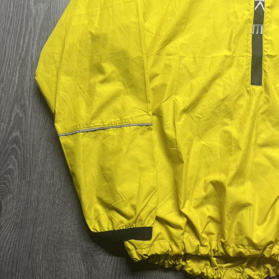 Nike × Vintage Vintage Nike 1990s 3M Quarter Zip Windbreaker Yellow Size US L / EU 52-54 / 3 - 4 Thumbnail