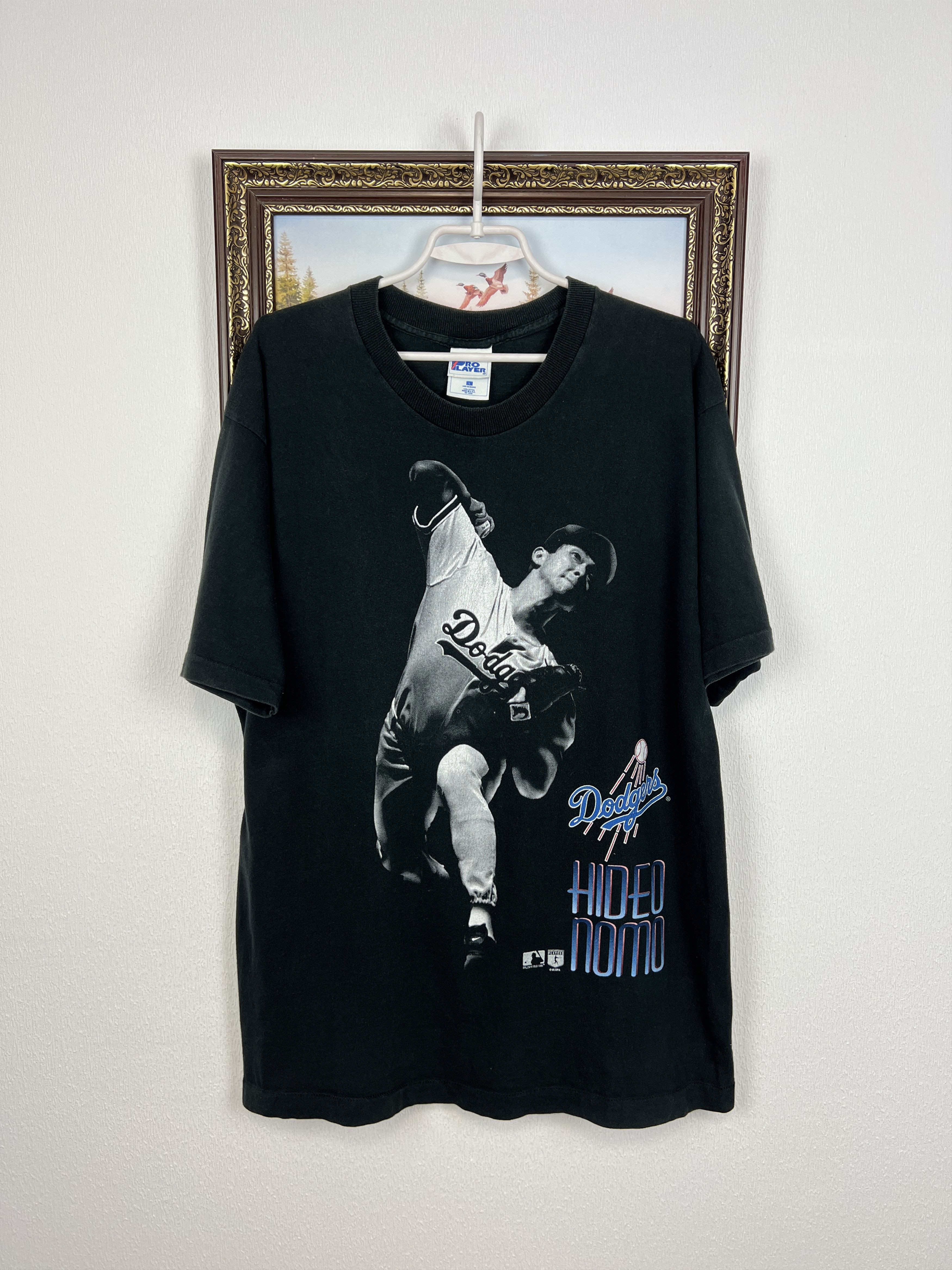 Pro Player Vintage 90's Los Angeles Dodgers Shirt Hideo Nomo Tee Size US L / EU 52-54 / 3 - 1 Thumbnail
