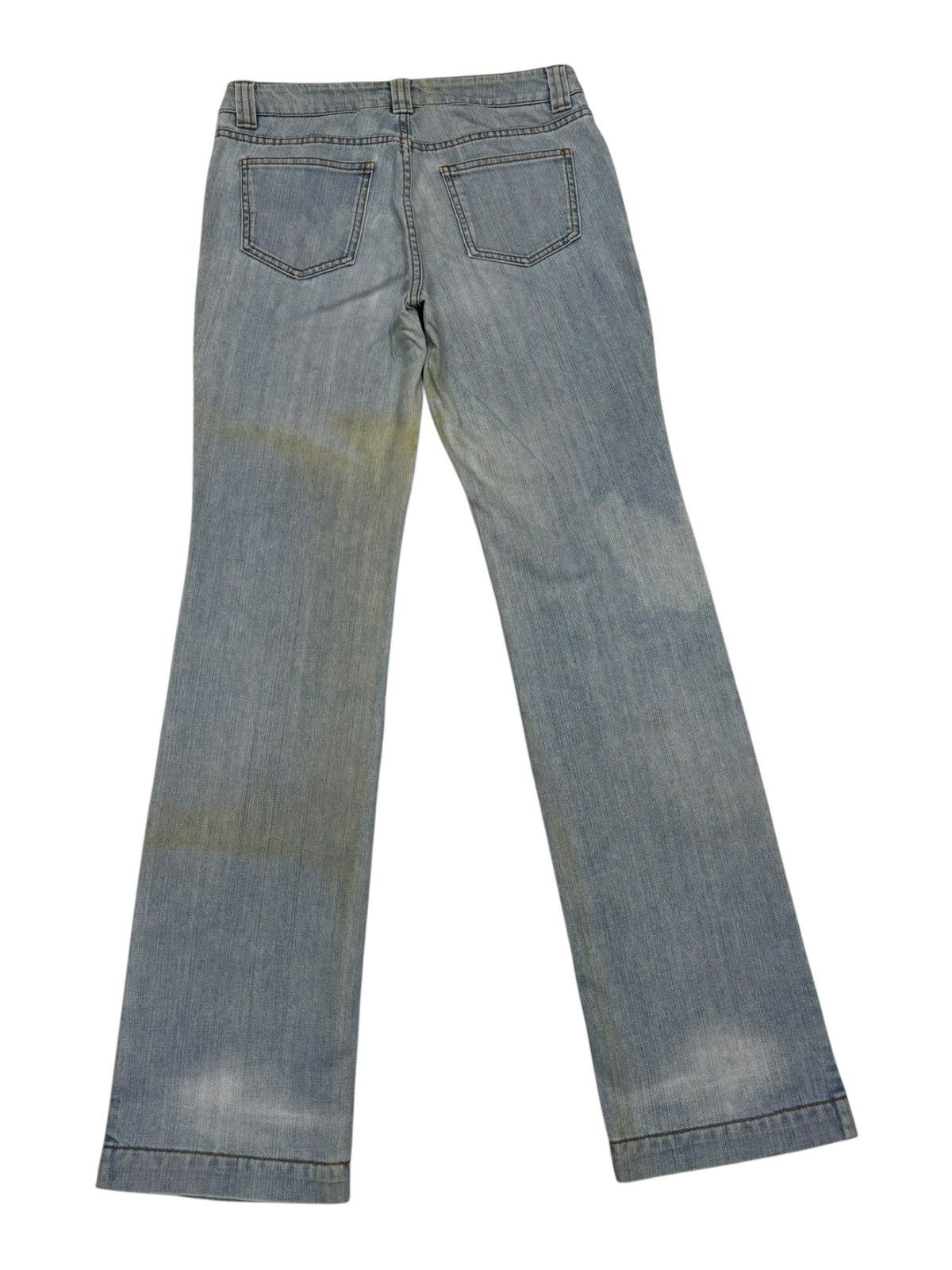 Burberry Burberry Light Acid Wash Bootcut Jeans Size 30" / US 8 / IT 44 - 4 Thumbnail