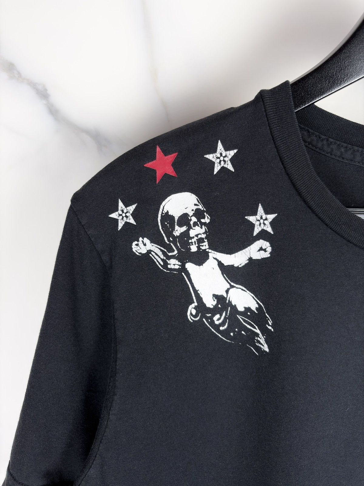 Chrome Hearts Chrome Hearts Vintage Foti Skull Horseshoe Back Logo Tshirt Size US M / EU 48-50 / 2 - 4 Thumbnail