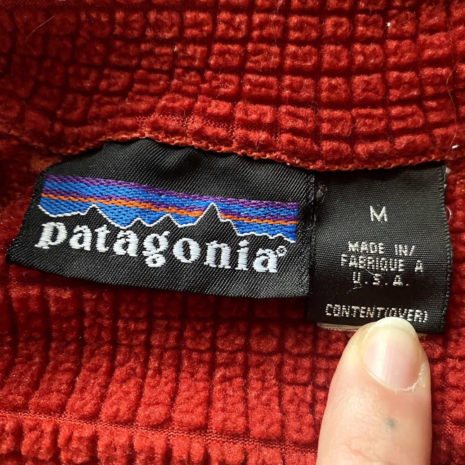 Patagonia 90s Red Patagonia Half Zip Pullover Fleece Size US M / EU 48-50 / 2 - 3 Thumbnail