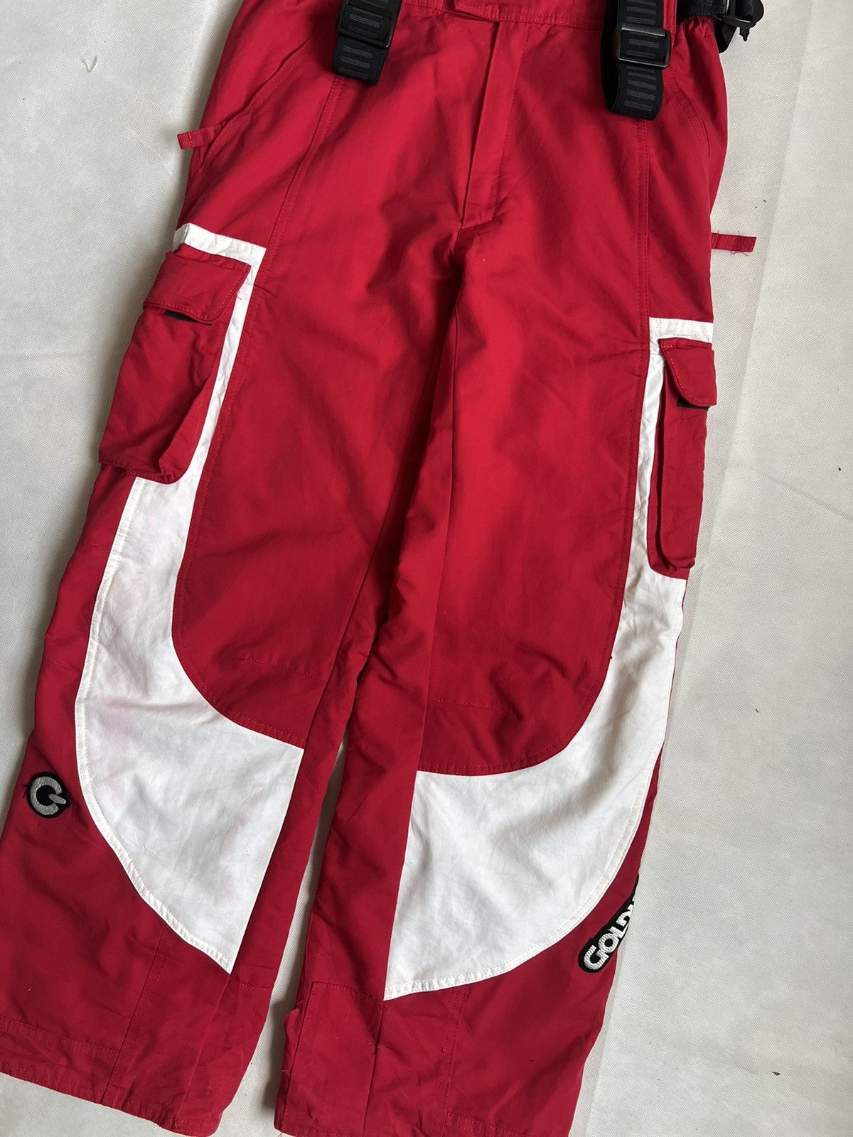 Goldwin Vintage 90's Goldwin Ski Jumpsuit Overall Size US 32 / EU 48 - 6 Thumbnail