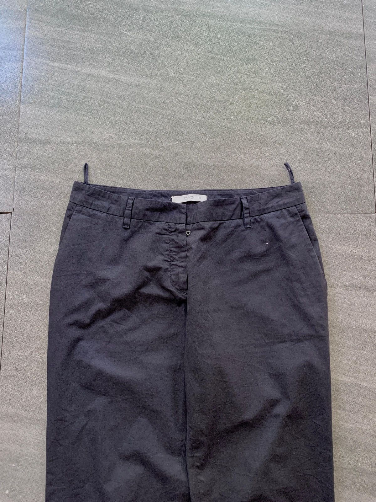 Prada FREE TAX! 2000s Flared Cropped Pants Size US 29 - 3 Thumbnail