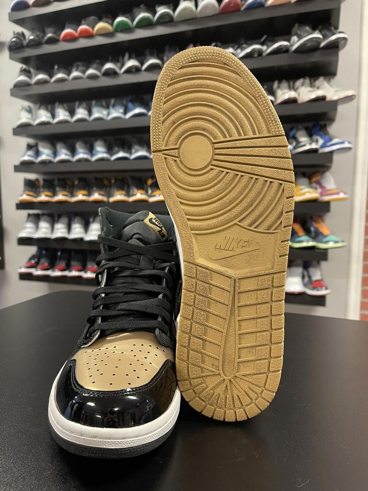 Jordan Brand Size 12 - Air Jordan 1 Retro High OG NRG Gold Top 3 “2017” Size US 12 / EU 45 - 7 Thumbnail