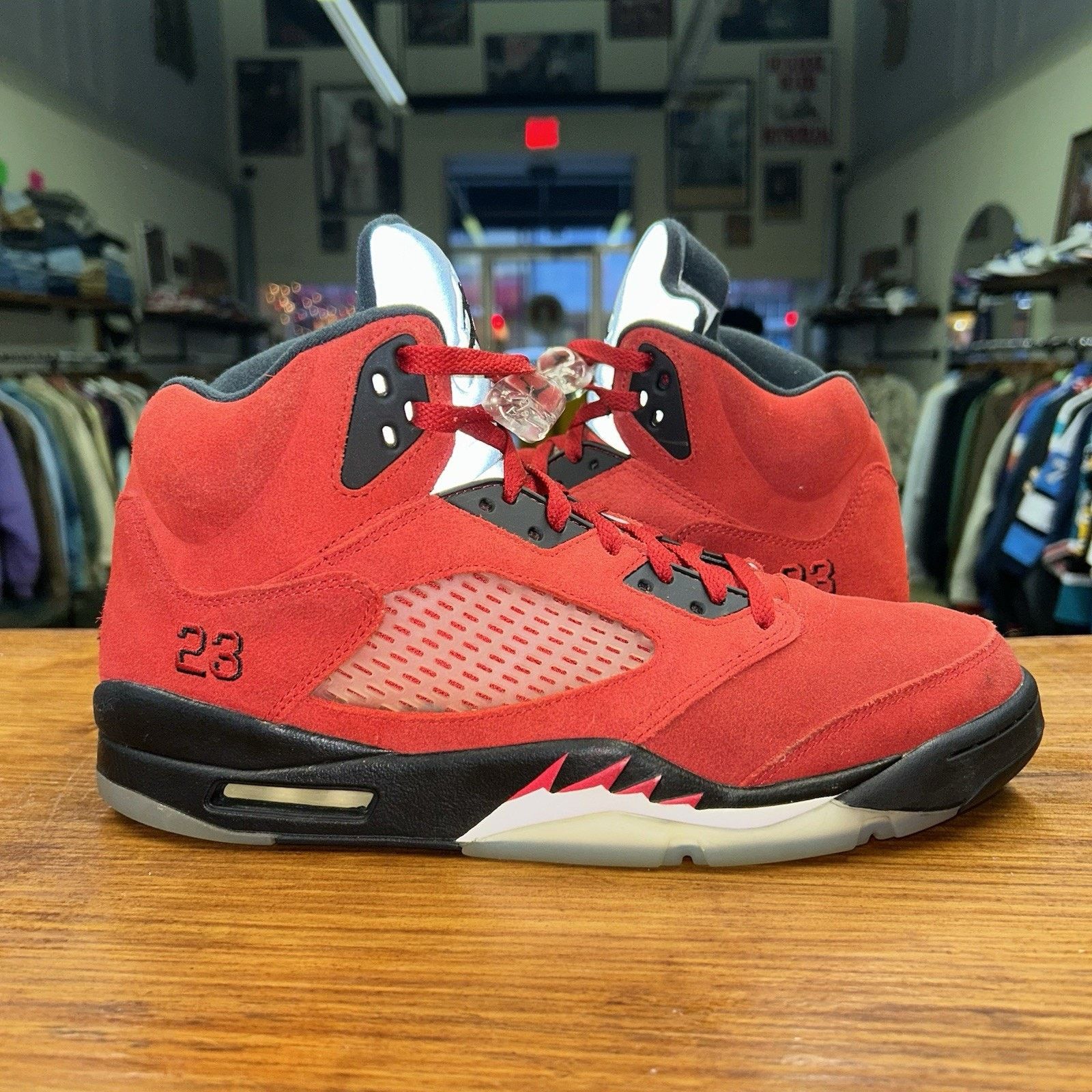 Jordan 5 Retro Raging Bull | Grailed
