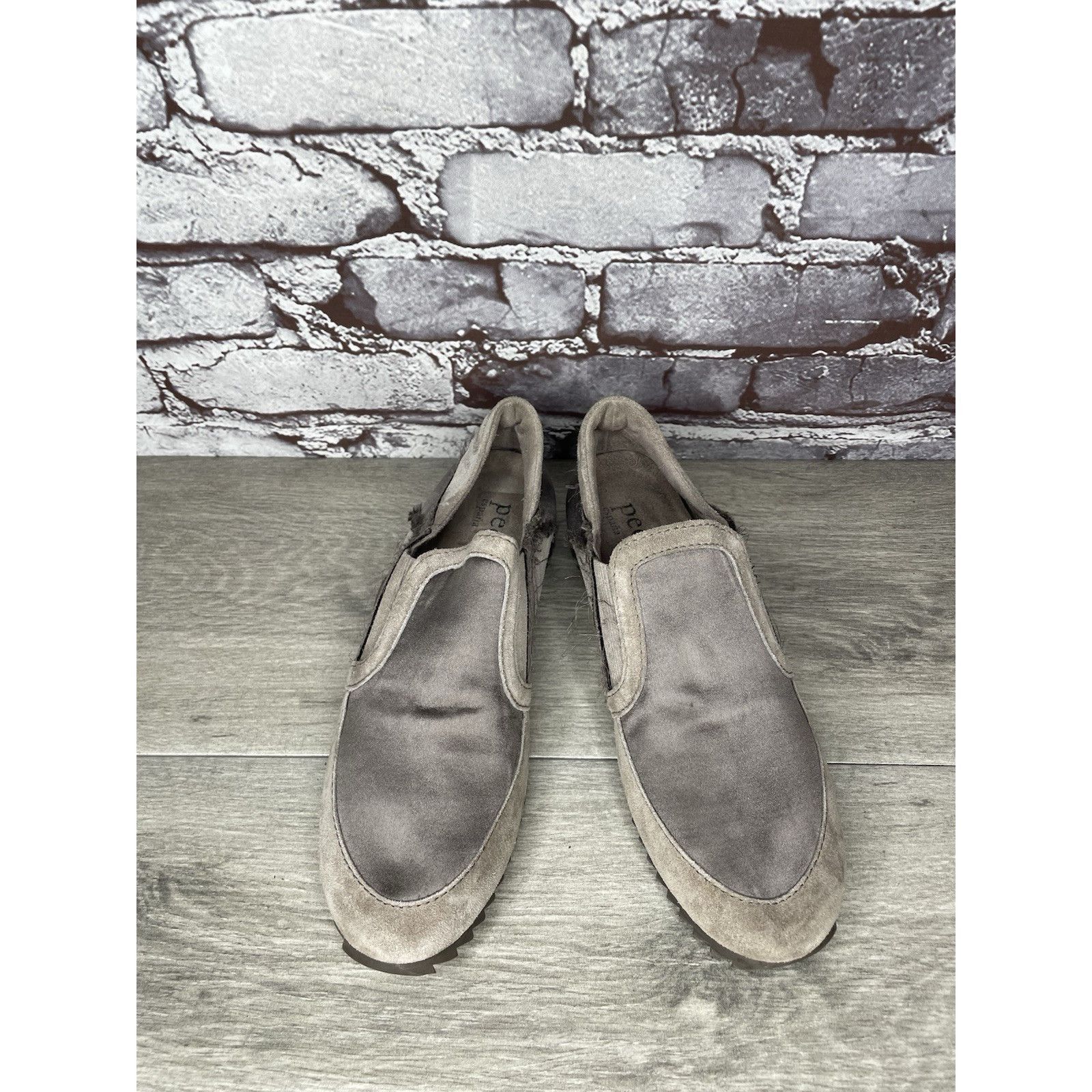 Pedro Garcia Pedro Garcia Silver Satin Gray Suede Lace Up Sneakers Women Size US 6 / IT 36 - 13 Thumbnail