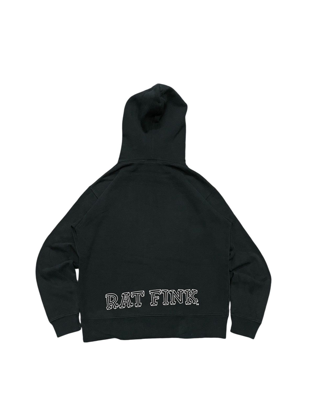 Band Tees 2000s RAT FINK BIG PRINT HOODIE Size US M / EU 48-50 / 2 - 2 Thumbnail