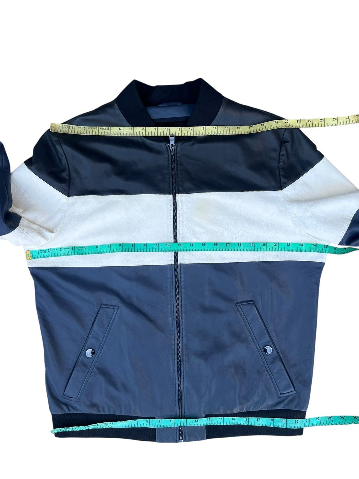 Hugo Boss Fall 2018 Hugo Boss Nappa Lamb Leather Bomber Jacket Size US L / EU 52-54 / 3 - 5 Thumbnail
