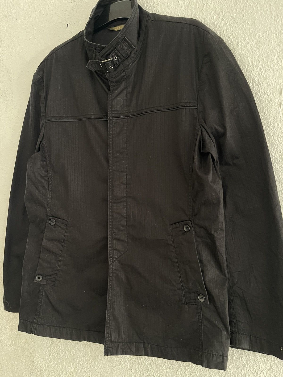 Yohji Yamamoto AAR Yohji Yamamoto Worker Jacket Adjustable Buckle Neck Size US M / EU 48-50 / 2 - 3 Thumbnail