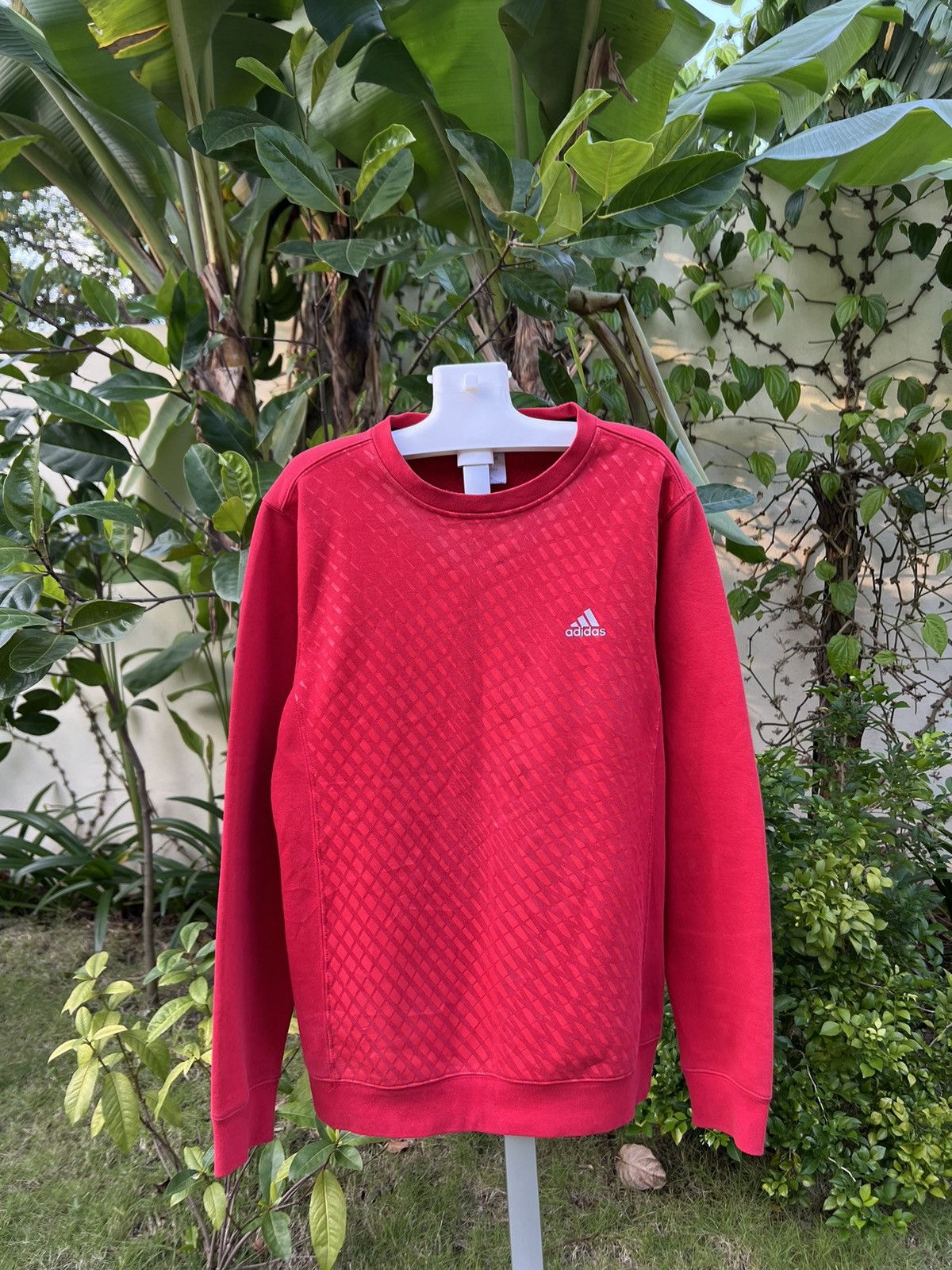 Adidas × Vintage 90's ADIDAS RETRO RARE CREWNECK Y2K Size US XL / EU 56 / 4 - 1 Thumbnail