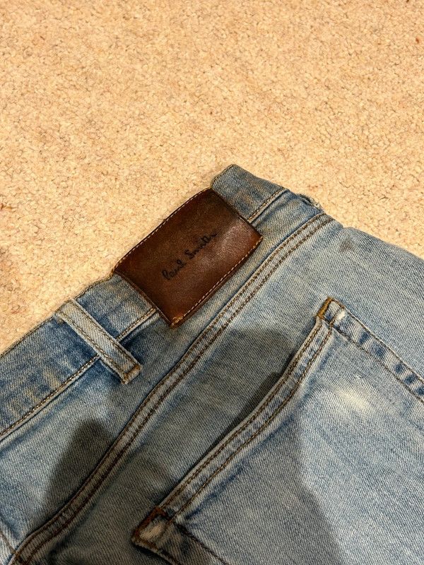 Paul Smith Light blue 34L straight-skinny jeans Size US 34 / EU 50 - 3 Thumbnail