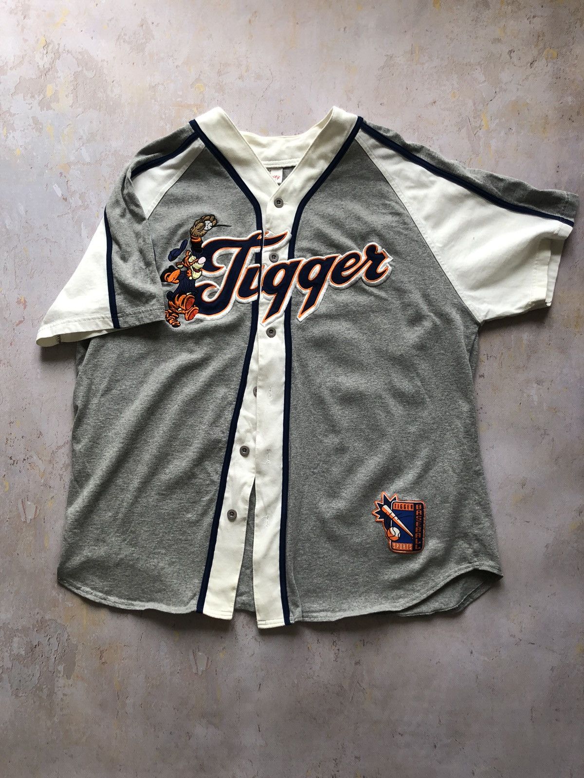 Disney rare Vintage Disney y2k baseball jersey Size US L / EU 52-54 / 3 - 1 Thumbnail