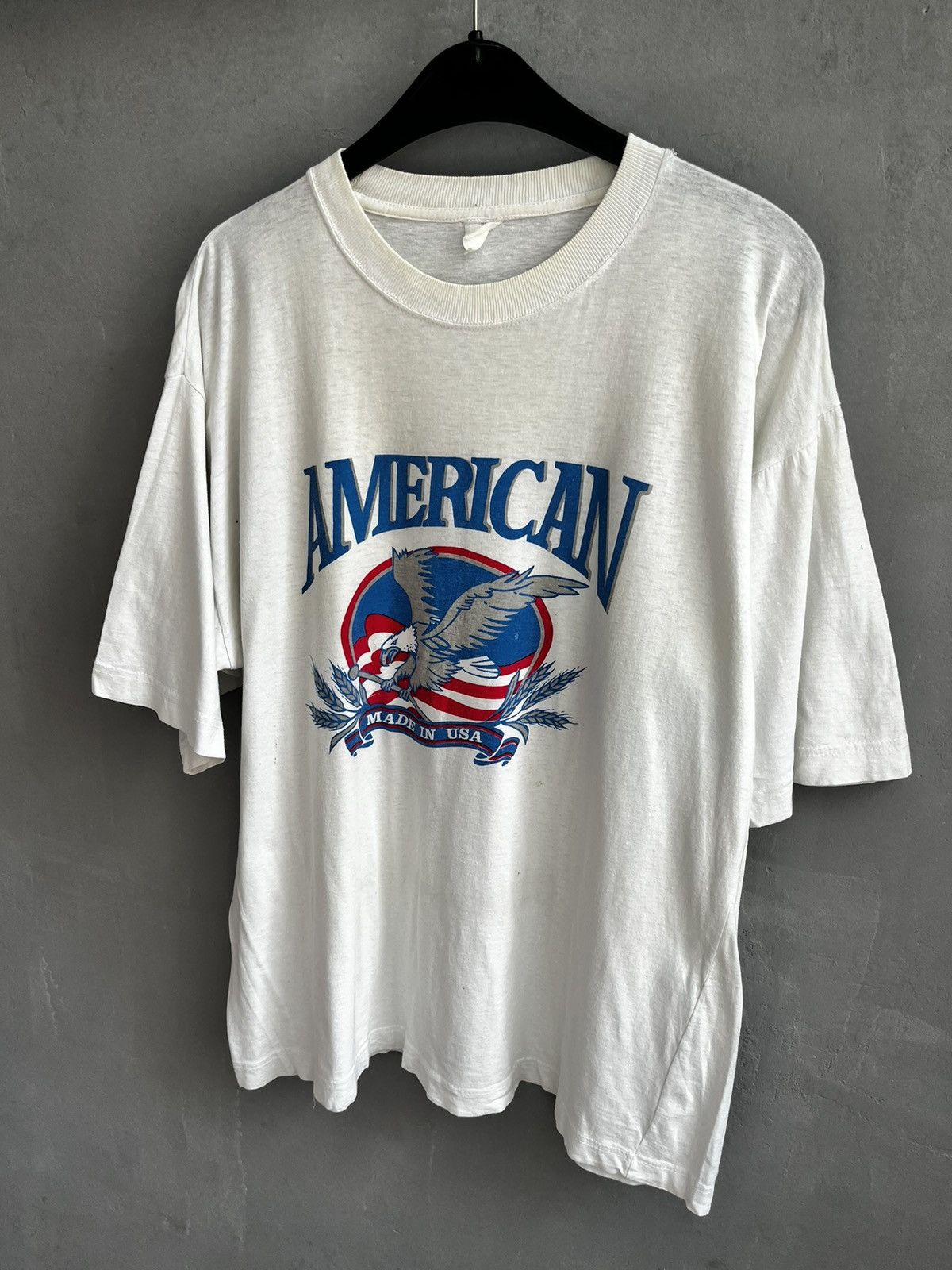 Vintage American USA t shirt 90s Size US L / EU 52-54 / 3 - 2 Thumbnail